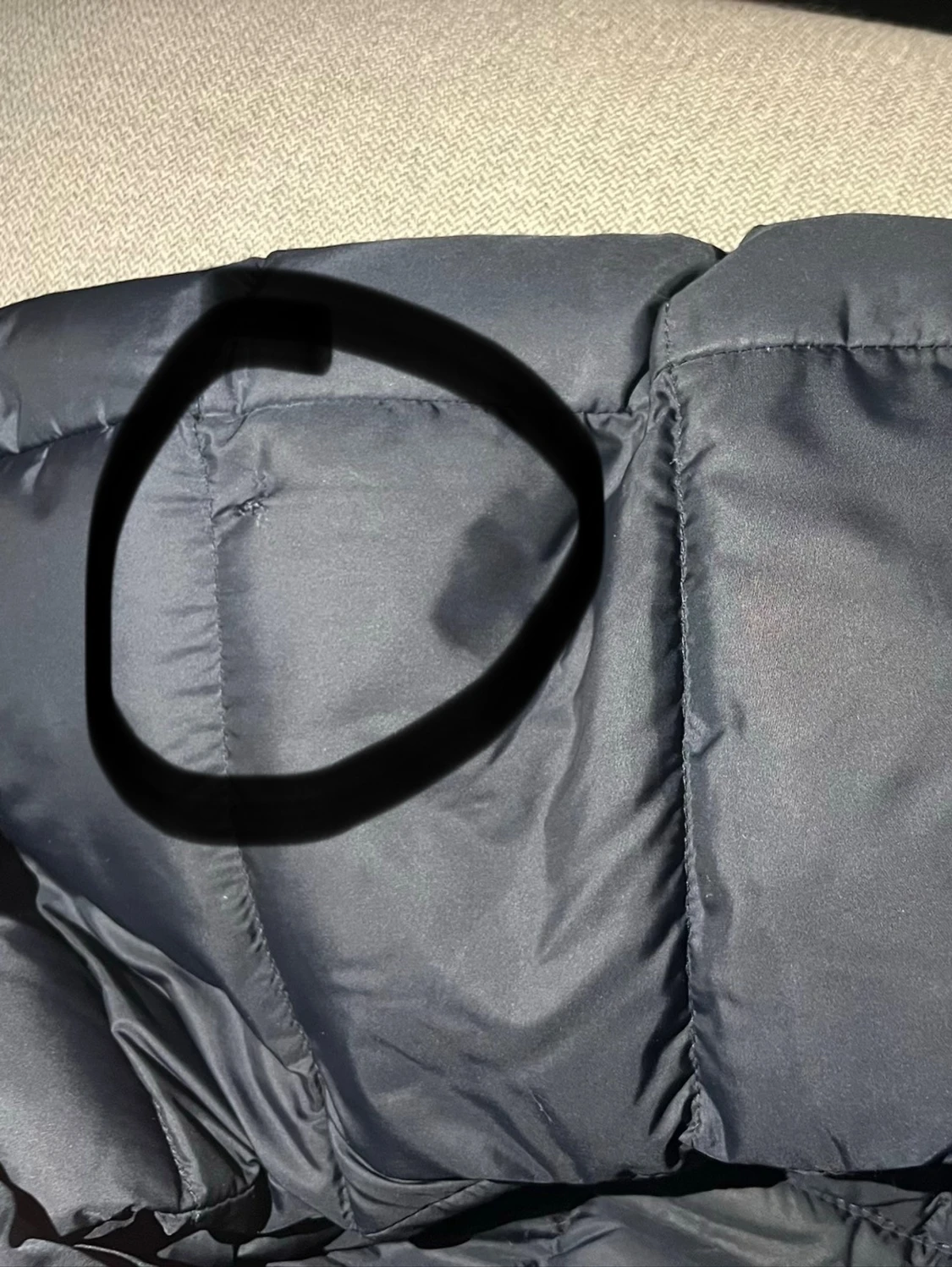 Svart pufferjacka från Colmar - 2