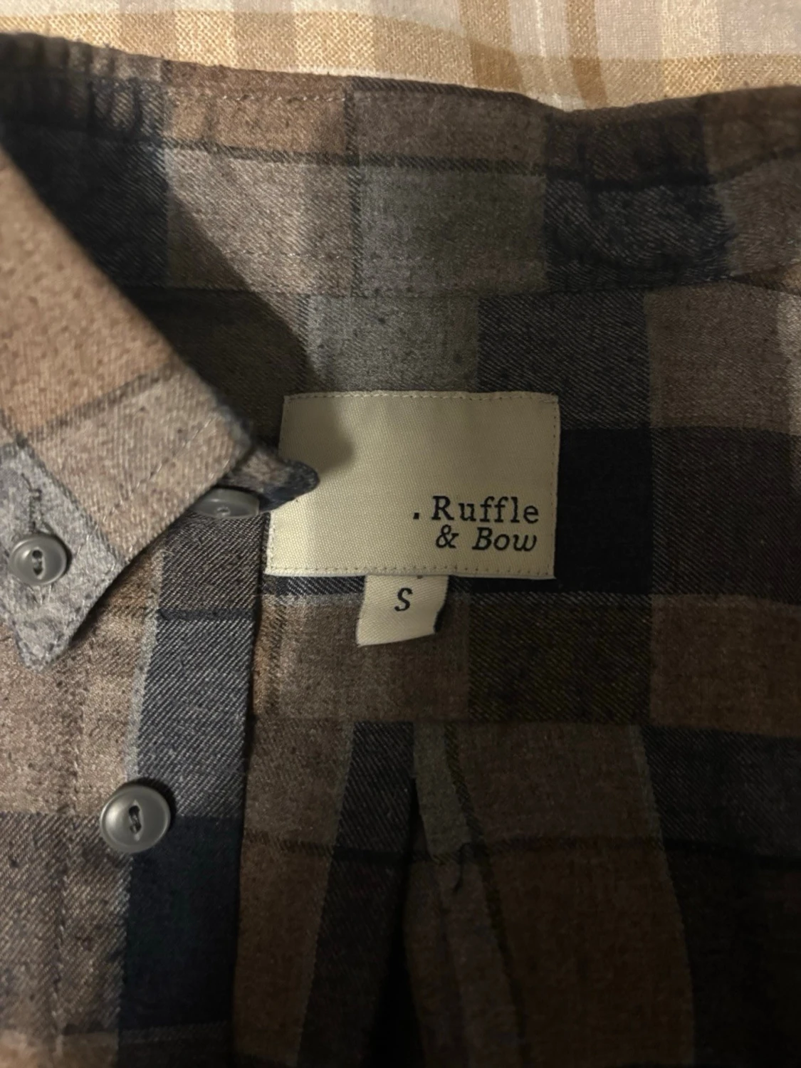 Rutig skjorta från Ruffle & Bow - 1