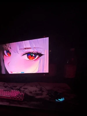 27Inch 180hz - perfekt skick, du får köpa hdmi skälv men du får power connectorn