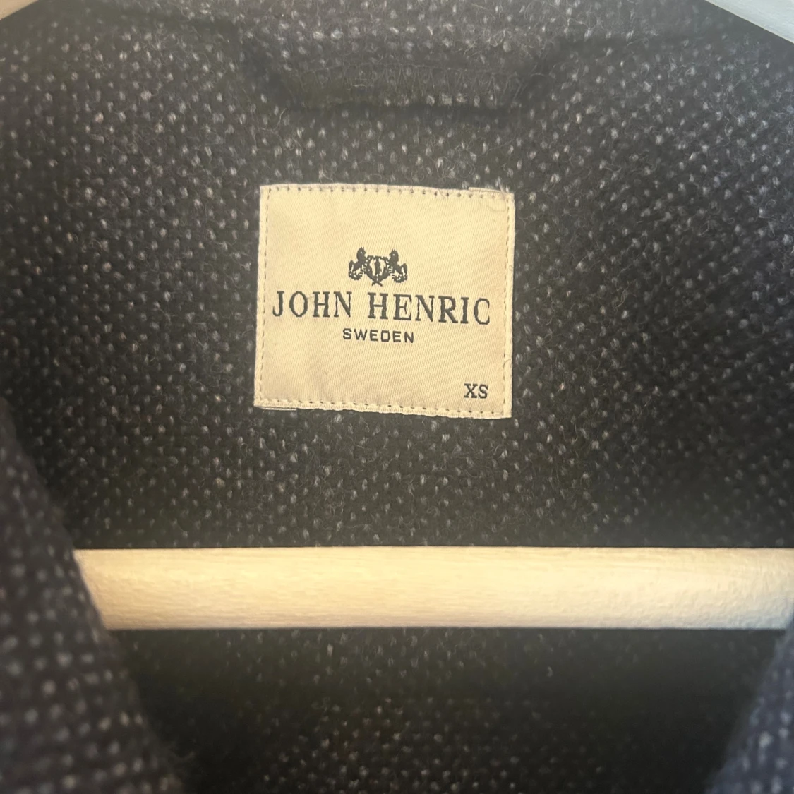 Mörkblå overshirt från John Henric - 2