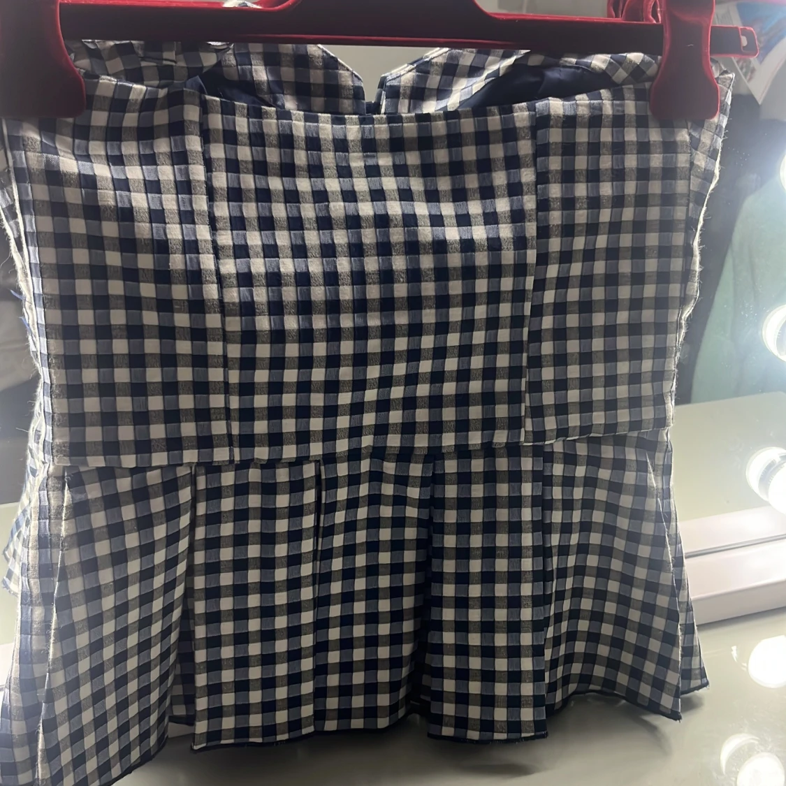 Rutig blåvit topp från Guess - 1