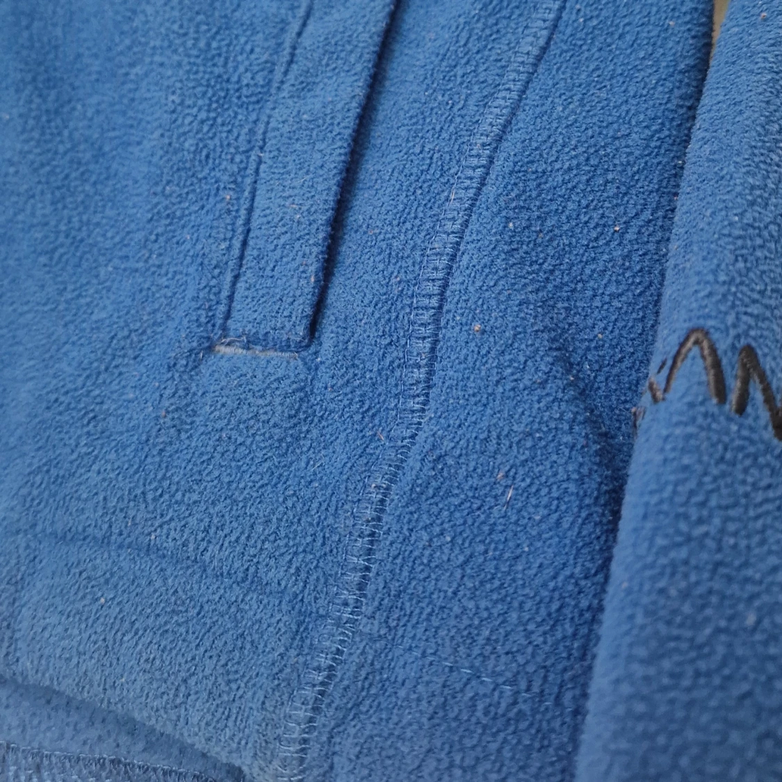 Blå fleecetröja från Exani - 3