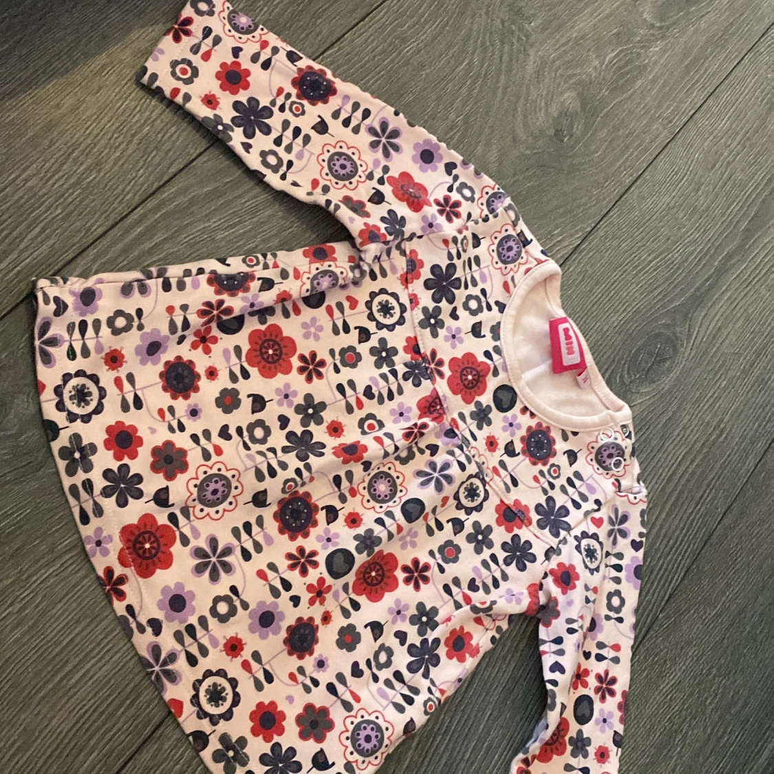 Blommig långärmad tröja MINI 74