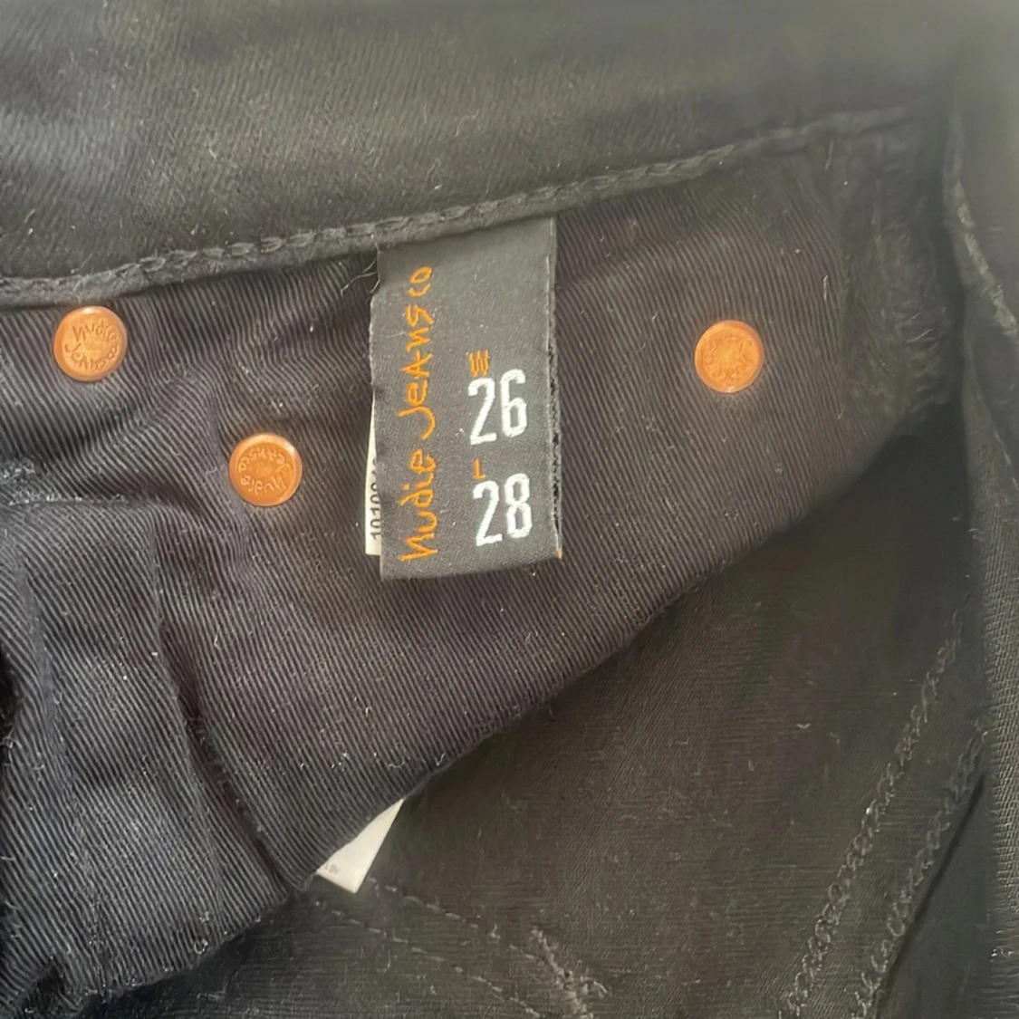Svarta jeans från Nudie Jeans, W26 L28 - 92
