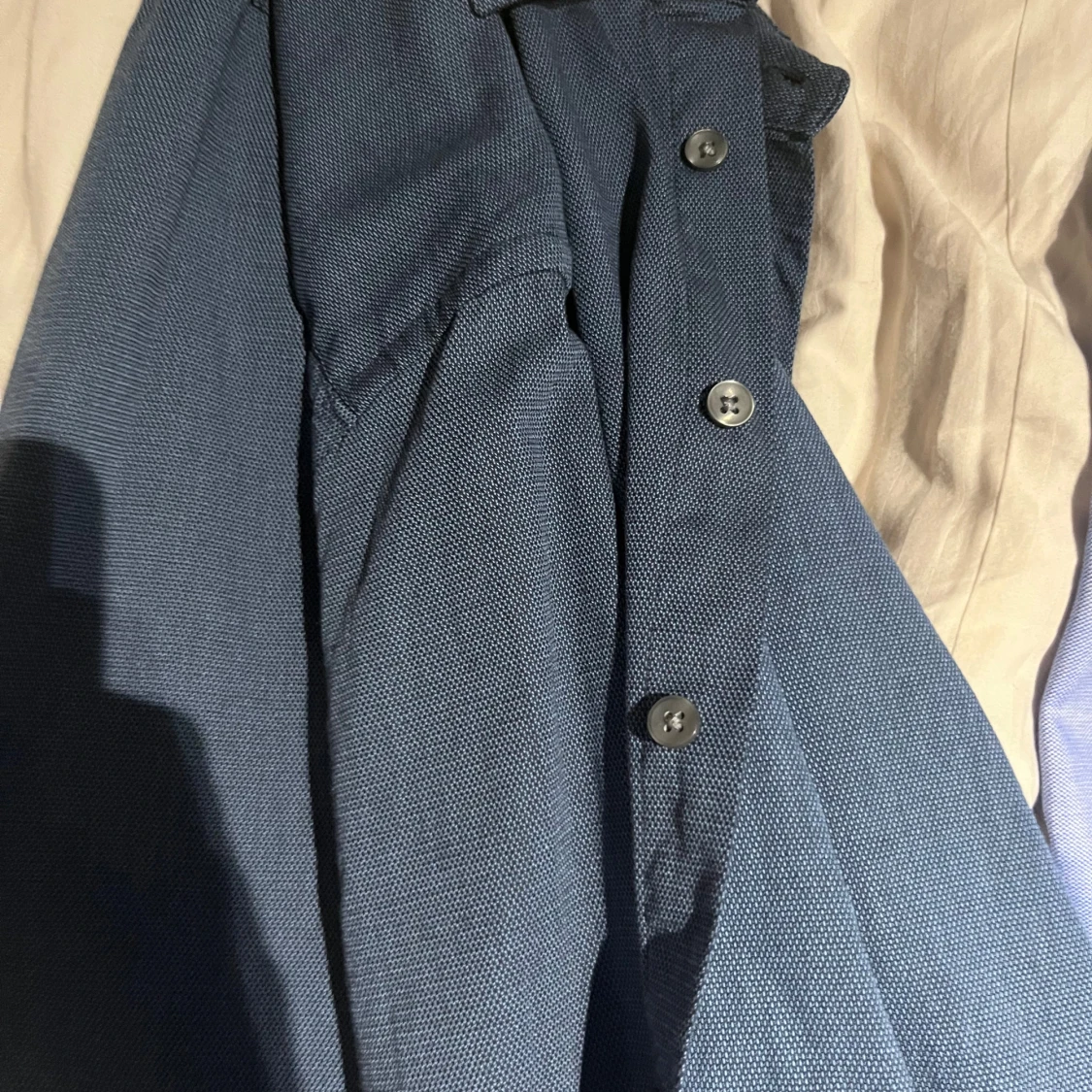 Blå skjorta från Bruun & Stengade