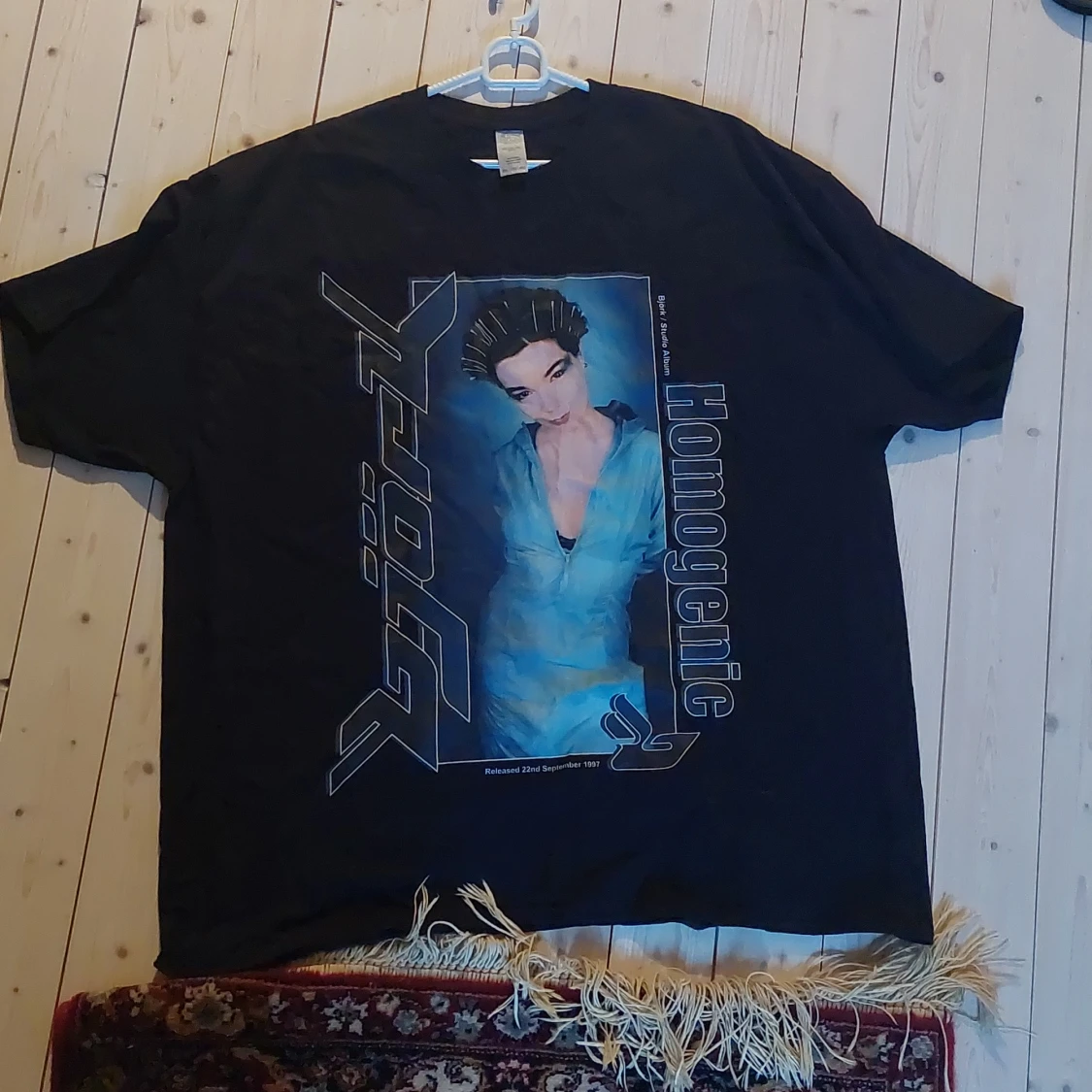 Svart Björk Homogenic t-shirt 2XL