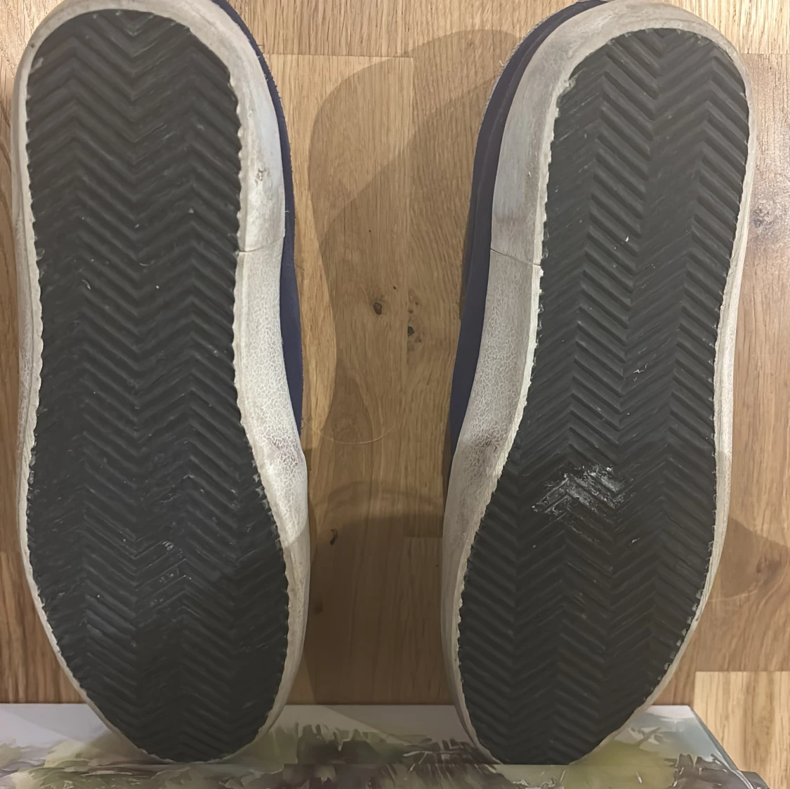 Blå sneakers The Gallerist mocka - 3