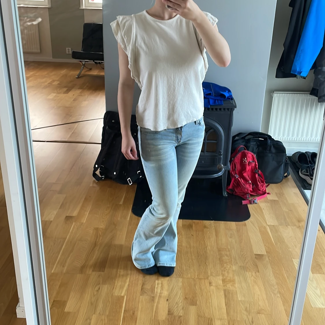 Vit volangblus från Holly & Whyte - 1