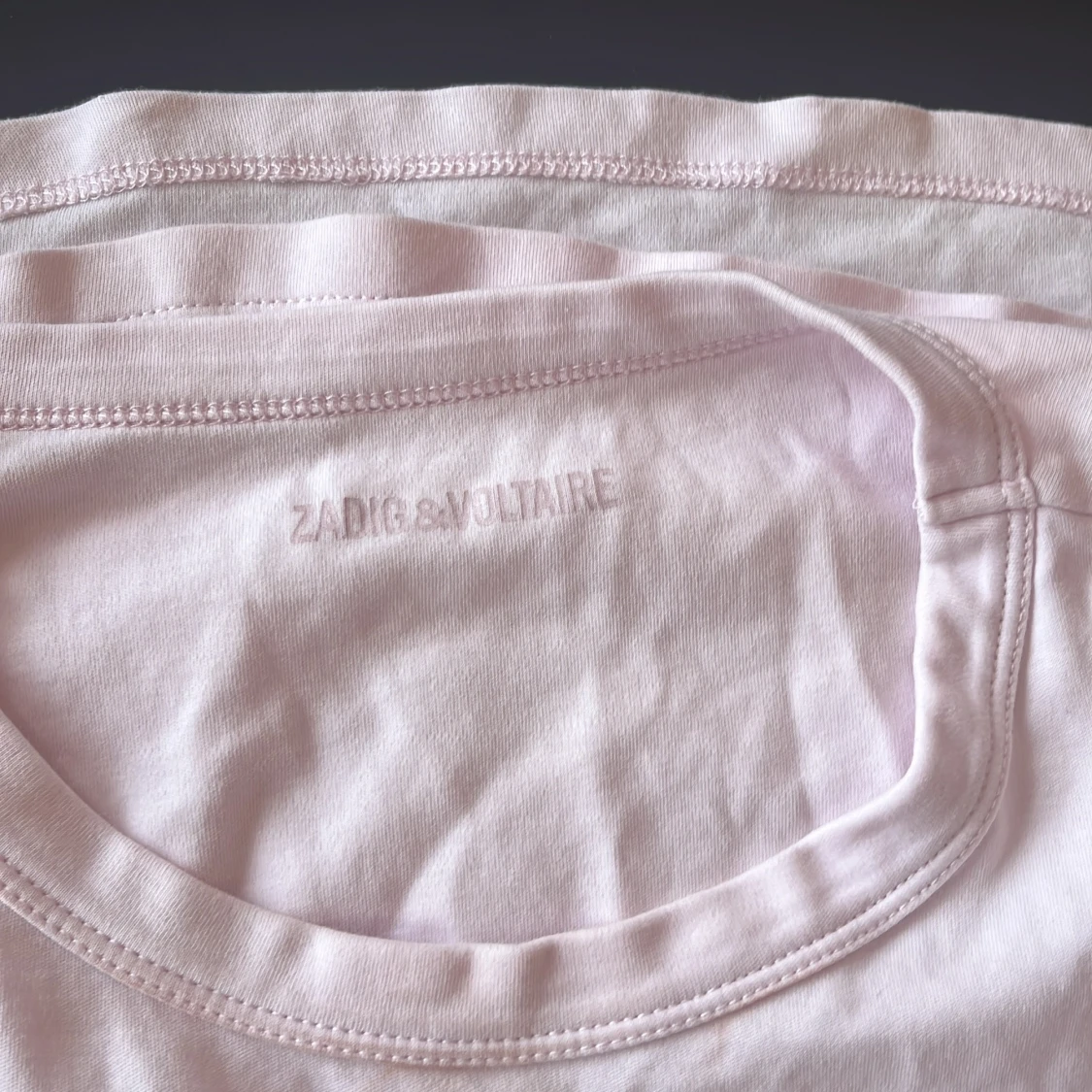 Ljusrosa Zadig & Voltaire t-shirt XS - 2