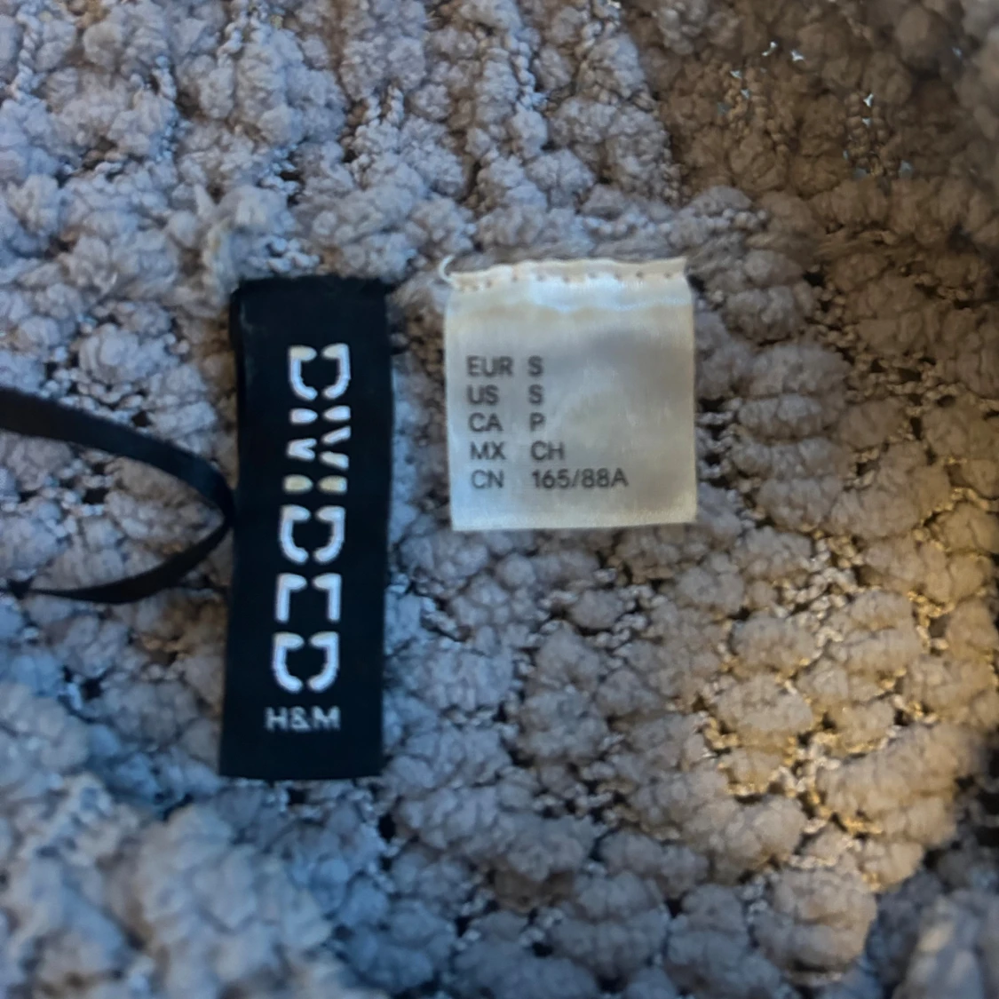 Grå stickad tröja från H&M - 2