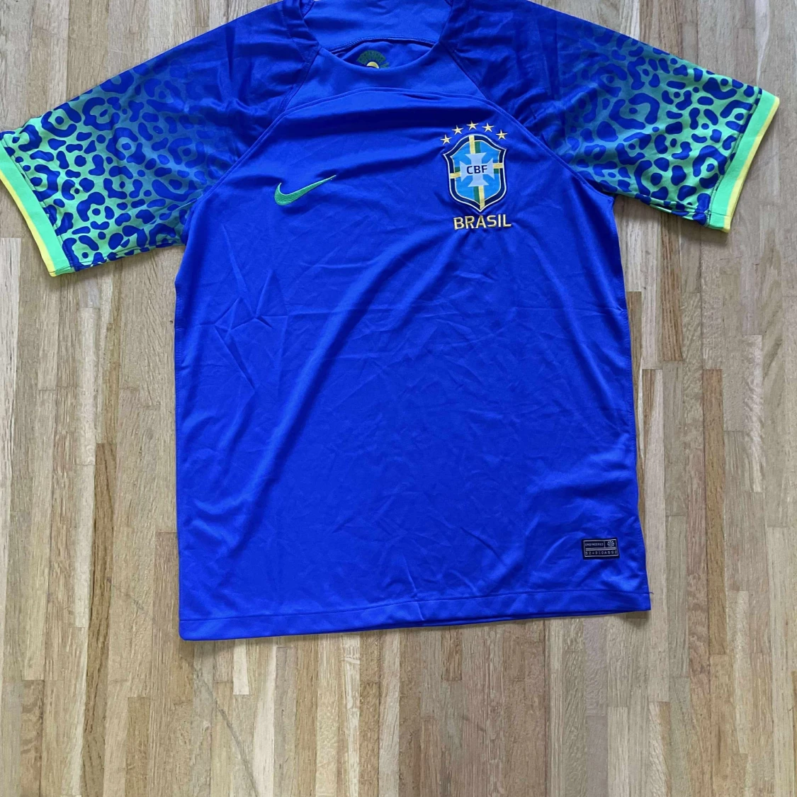 Blå Brasilien fotbollströja Nike