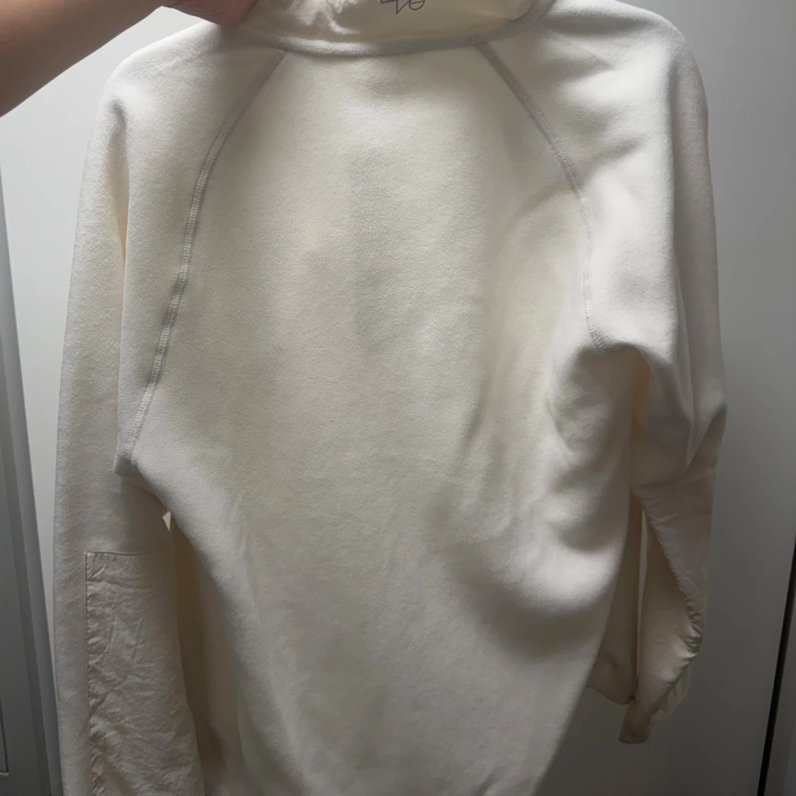 Vit fleecejacka från H&M Move - 2