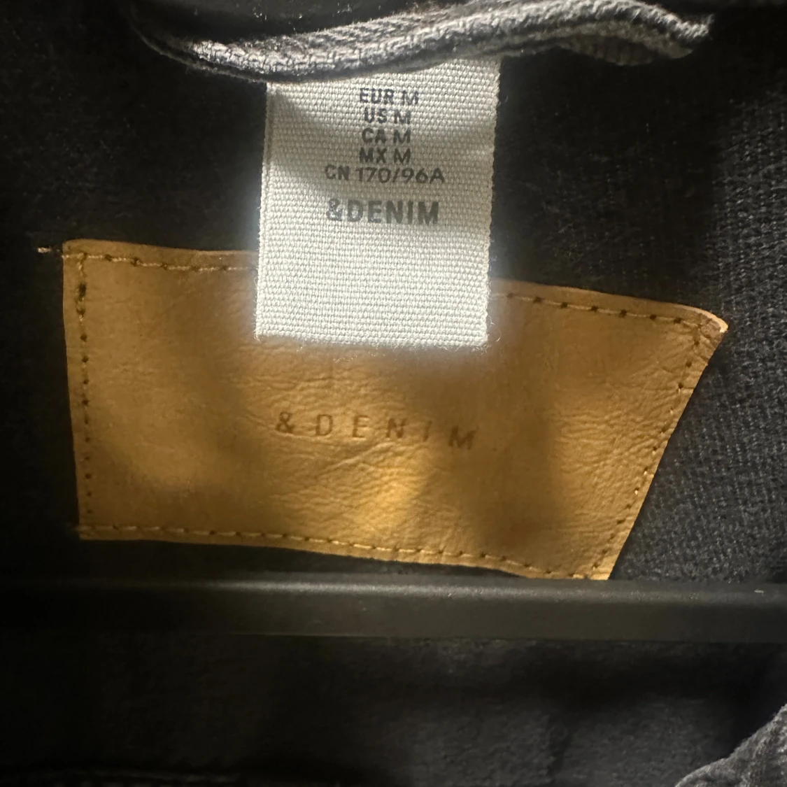 Medel lång jeansjacka - 1