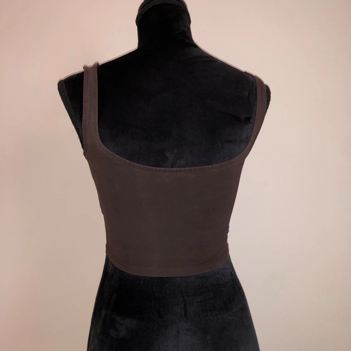 Brunt croppat linne - 2