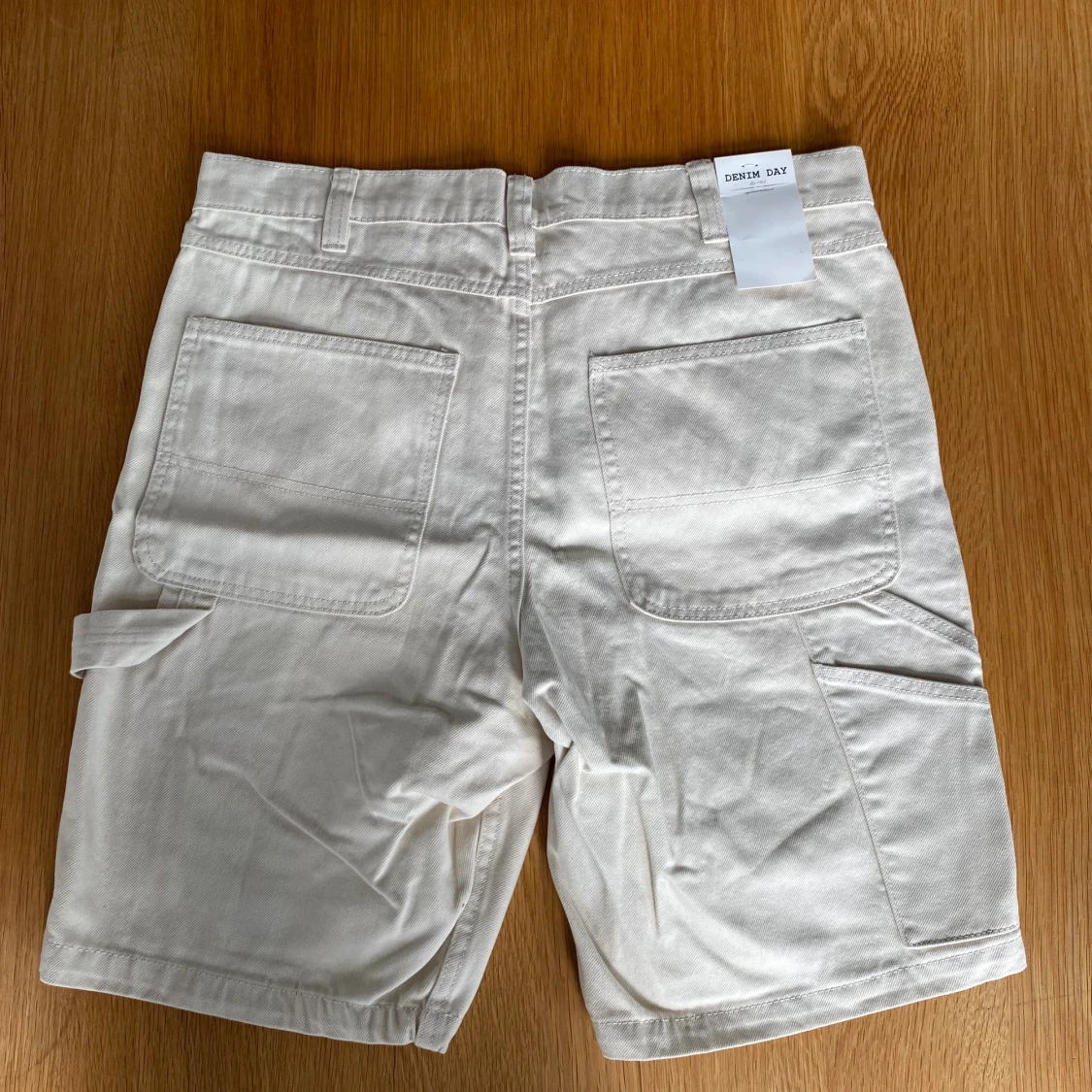 Beiga jeansshorts - 3