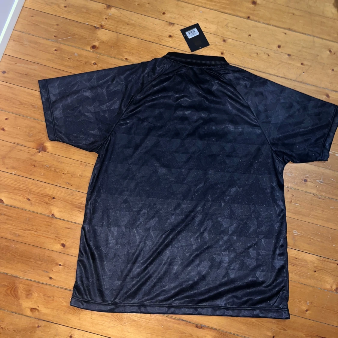 Aston Villa svart retro fotbollströja - 1