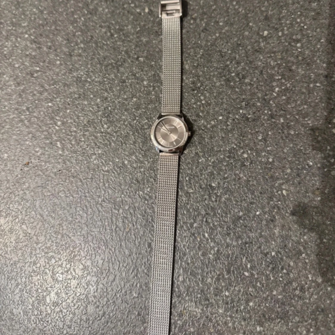 Silver klocka från Calvin Klein