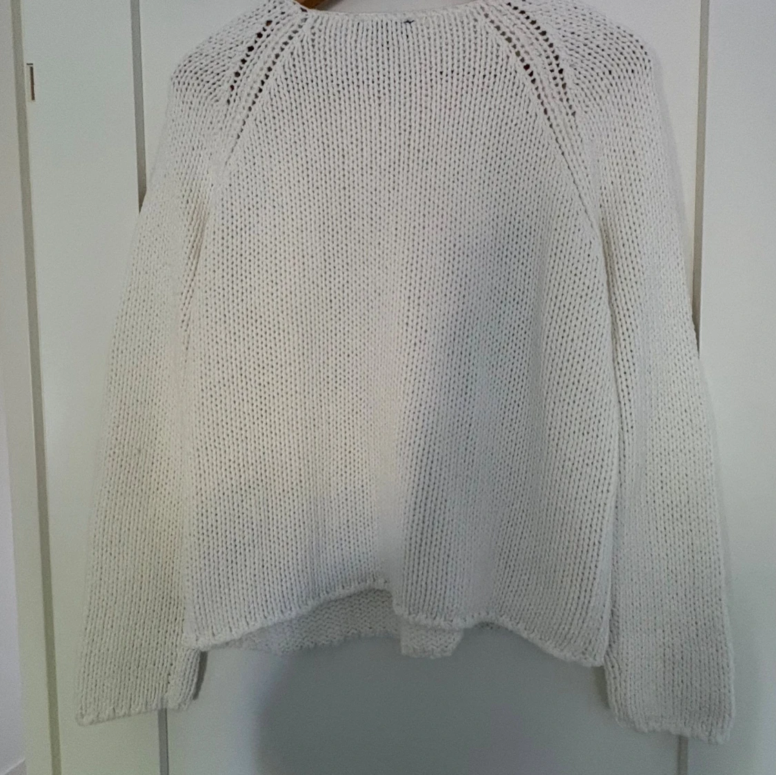 Vit stickad tröja från Selected Femme - 2