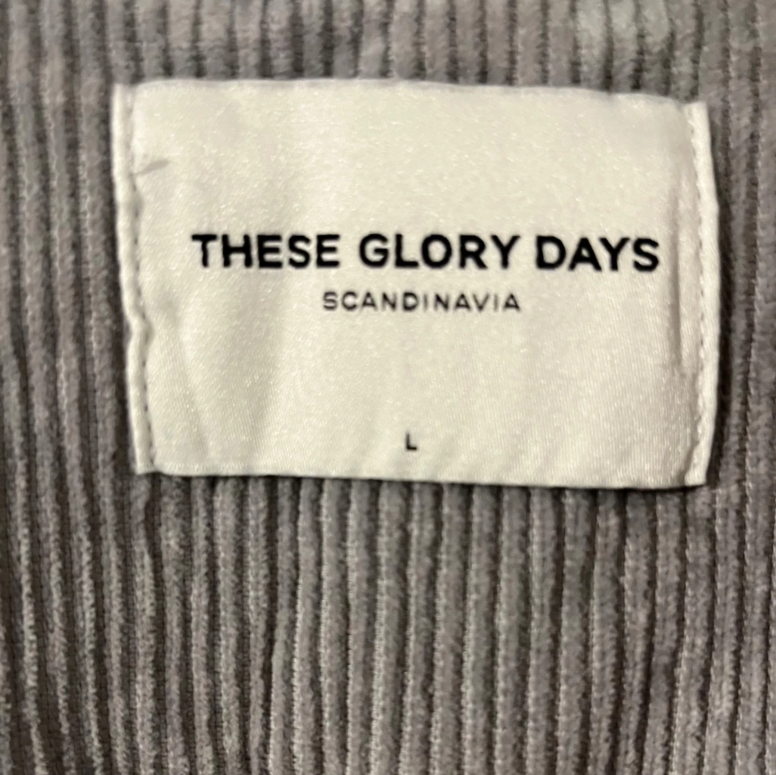 Grå Overshirt These Glory Days  - 4