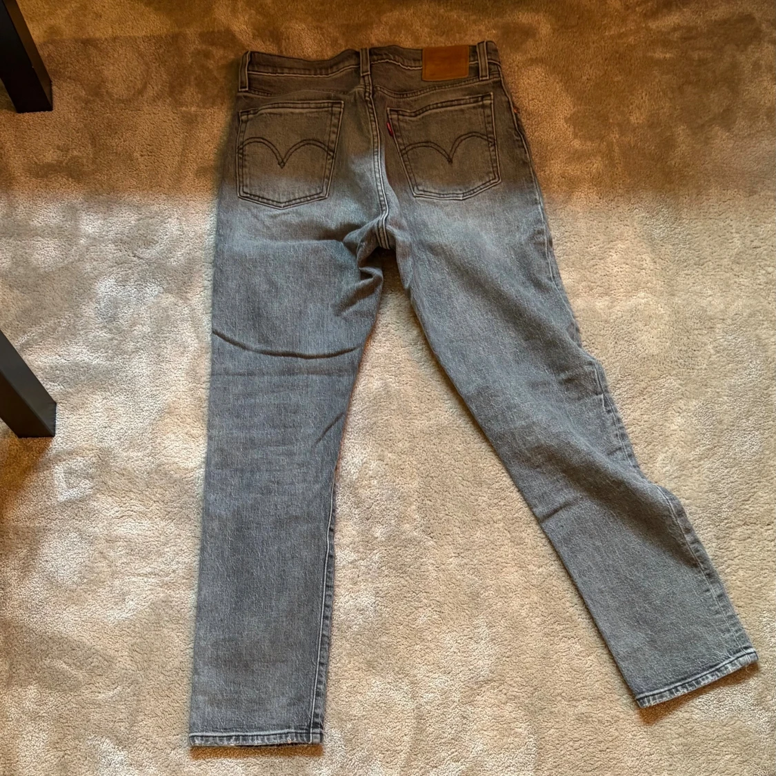 Grå Levis 501 jeans straight fit - 1