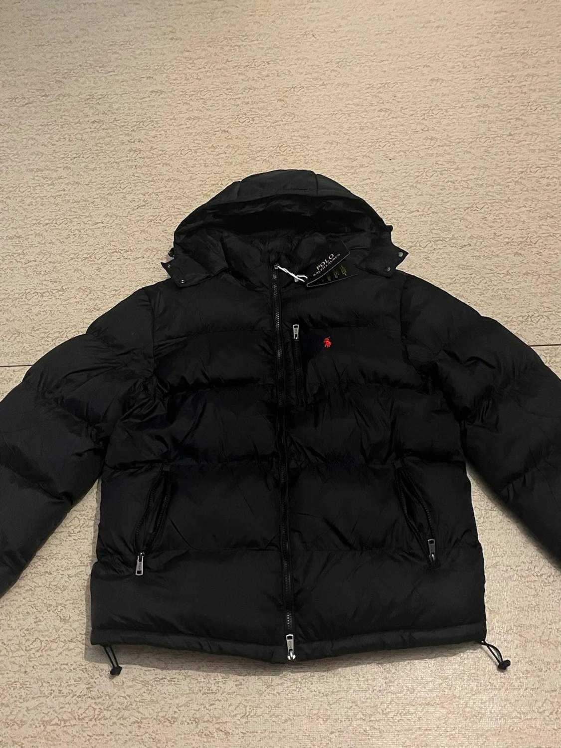 Svart pufferjacka från Polo Ralph Lauren - 1