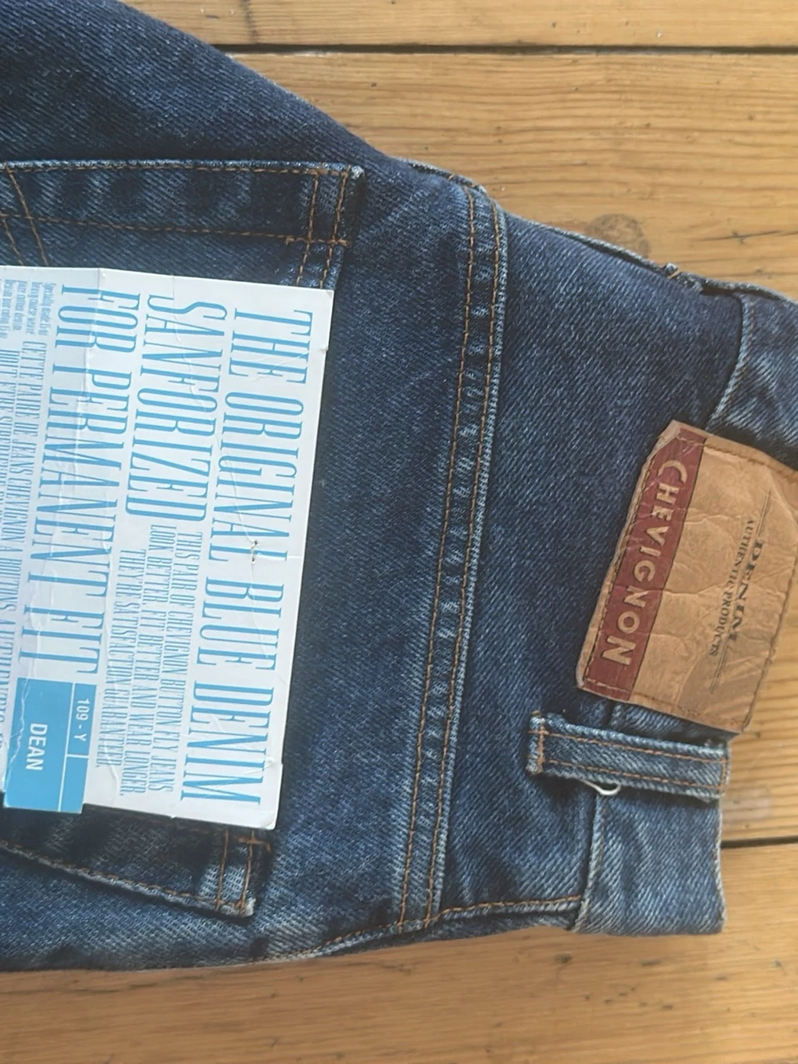 Blå raka jeans från Chevignon W28 - 4