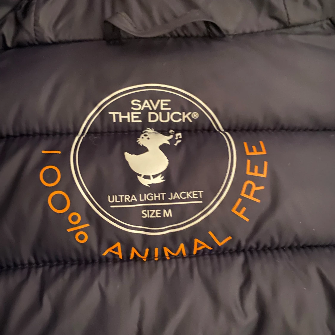 Mörkblå pufferjacka Save The Duck M - 2