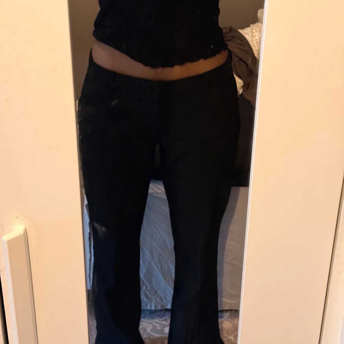 Kostymbyxor med slits  - 2