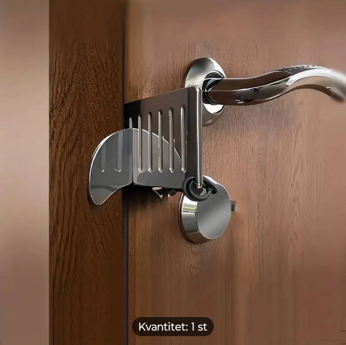 Portabel Dörrlås Säkerhetslås i Metall - 2