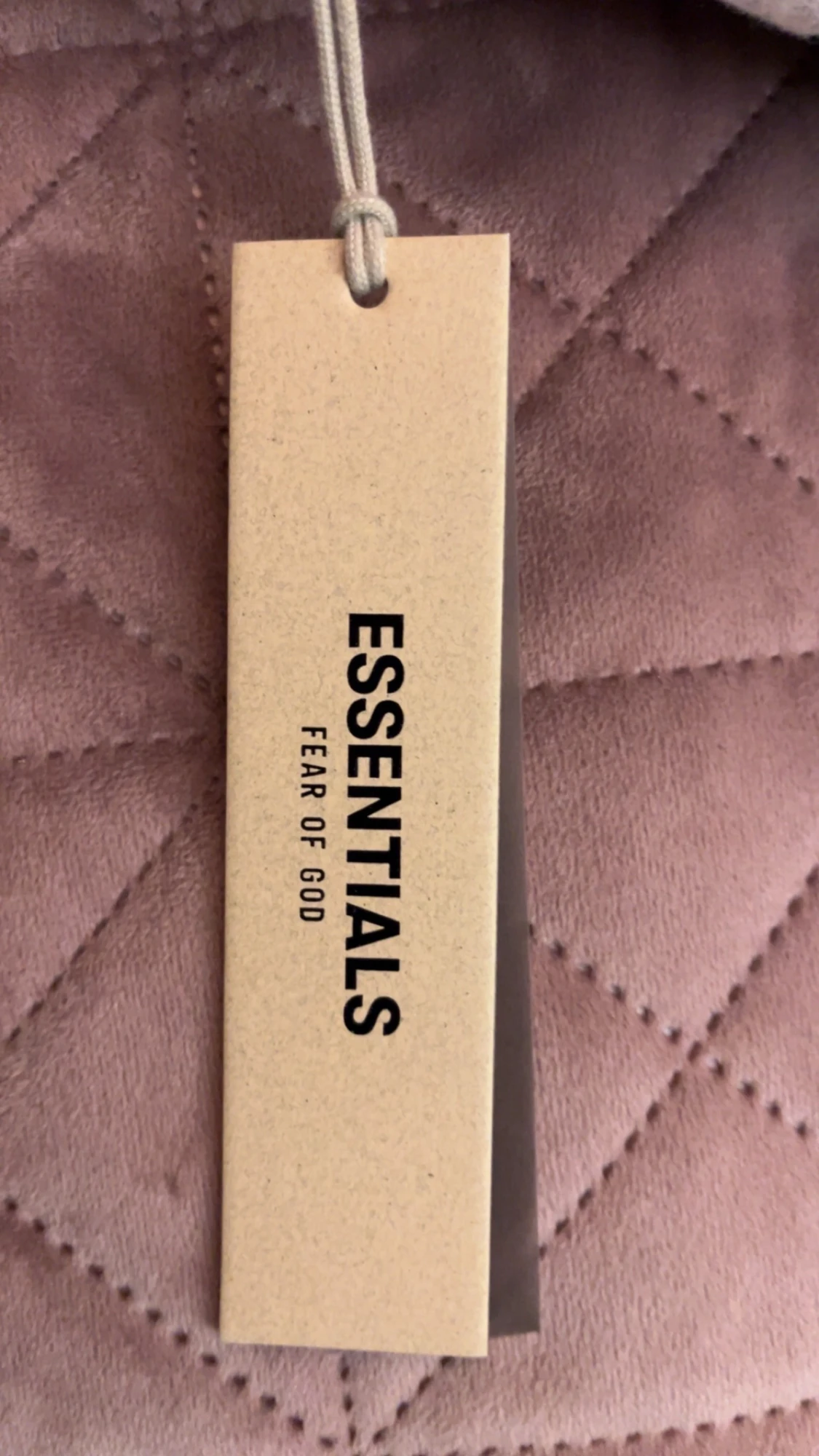 Essentials Fear of God vit hoodie oanvänd ny med prislapp - 2