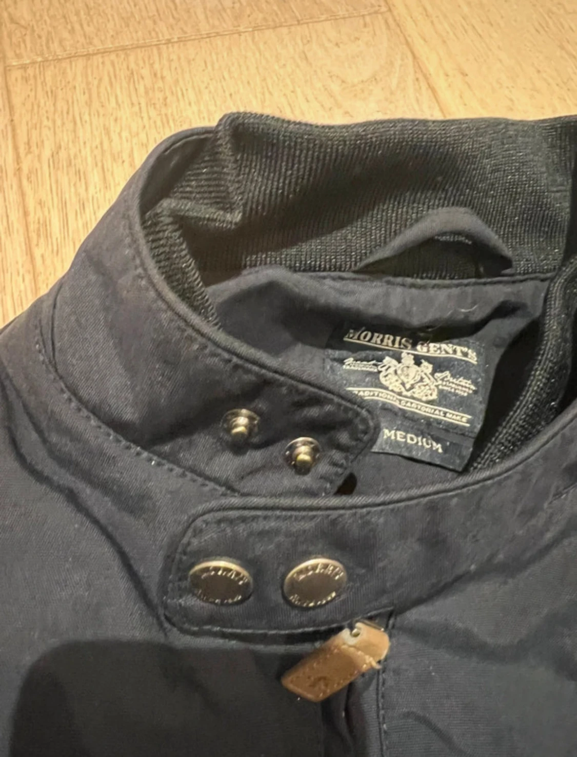 Mörkblå bomberjacka Morris Gents M - 4