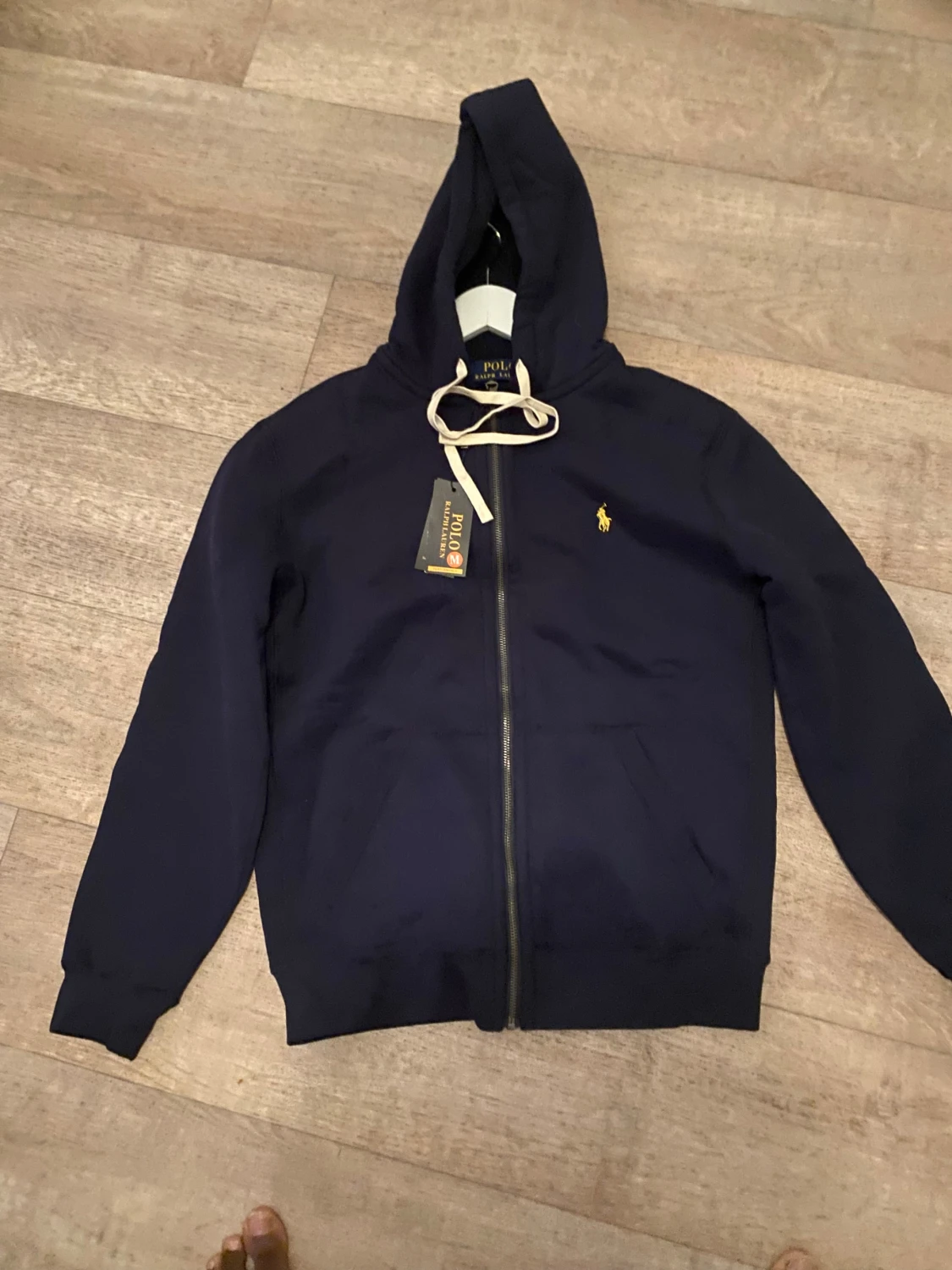 Marinblå hoodie från Polo Ralph Lauren - 4
