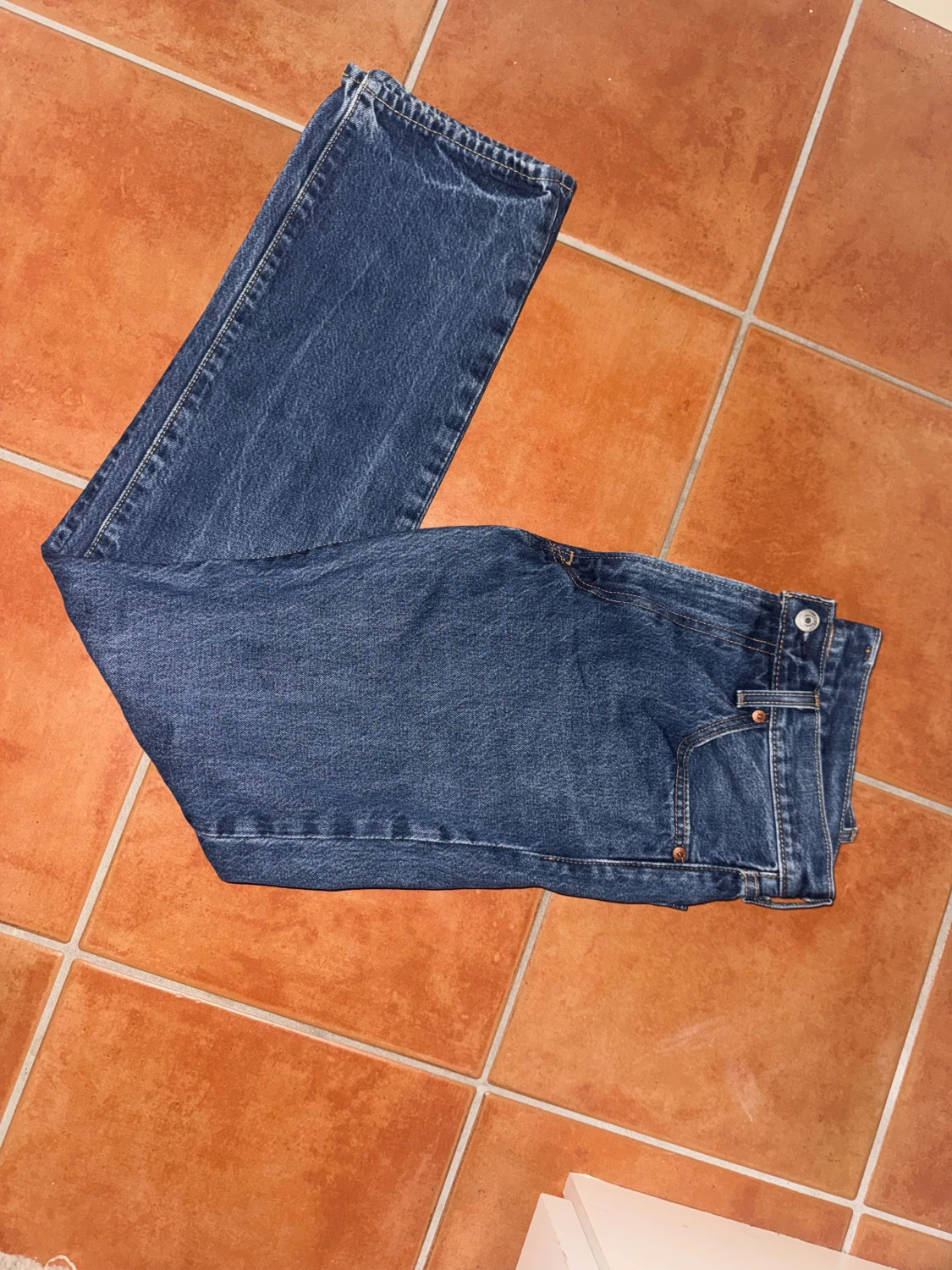 Levi's 551 blå jeans straight fit - 5