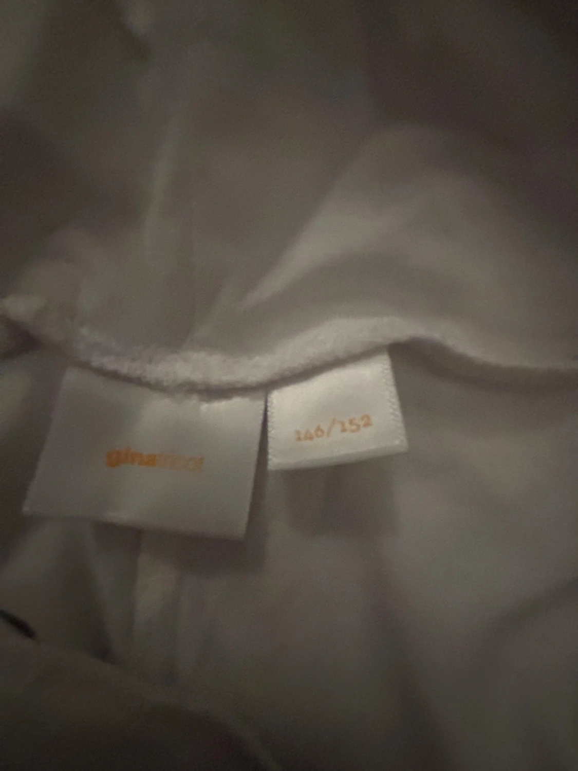 Vita mjukisbyxor från Gina Tricot - 1