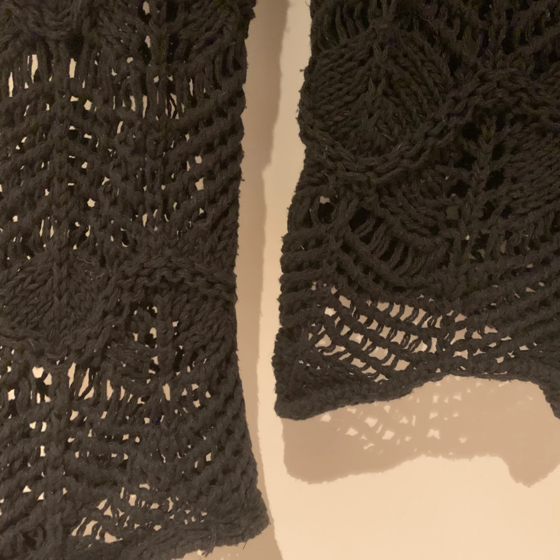 Svart virkad tröja från Zara - 4