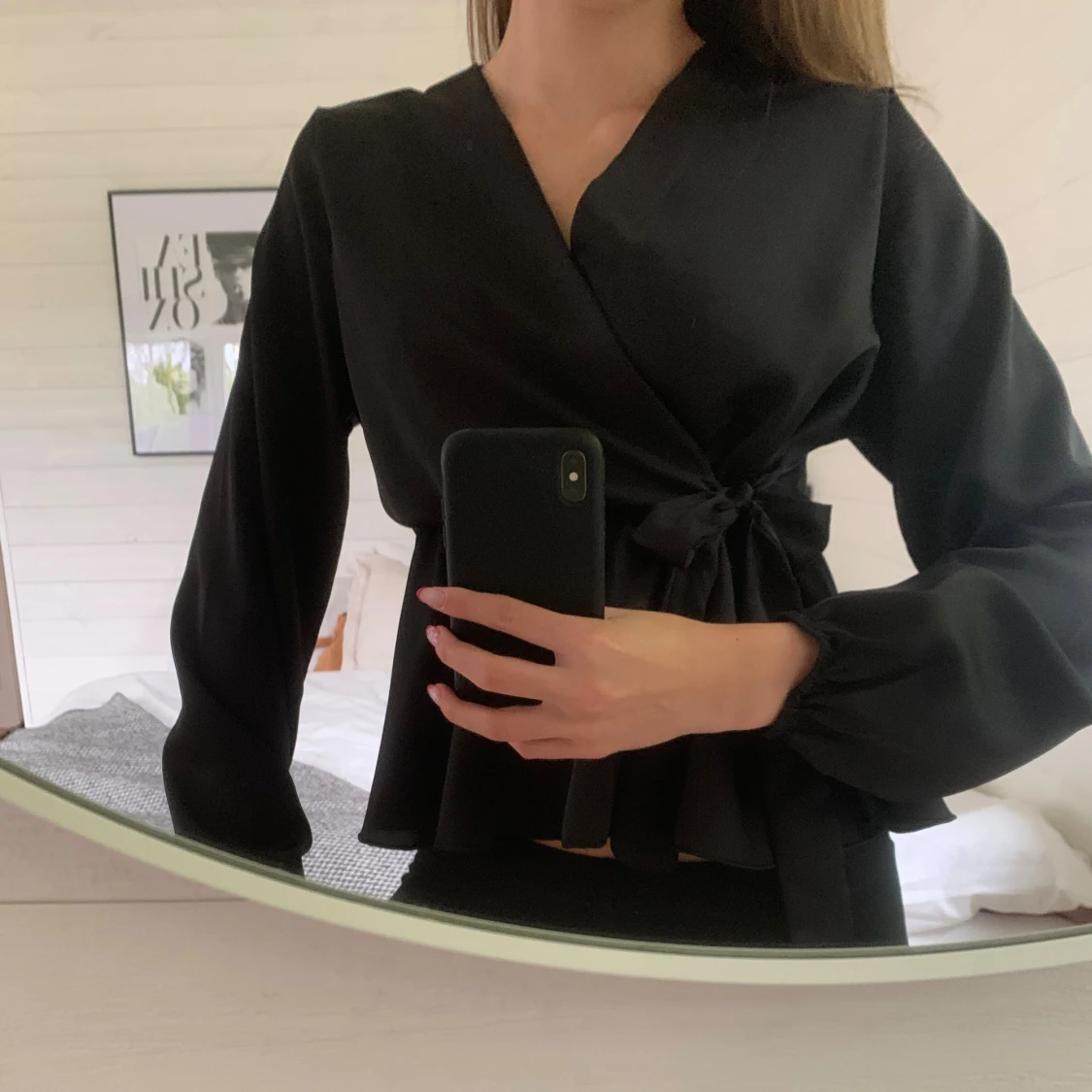 Svart omlottblus från Missay - 1