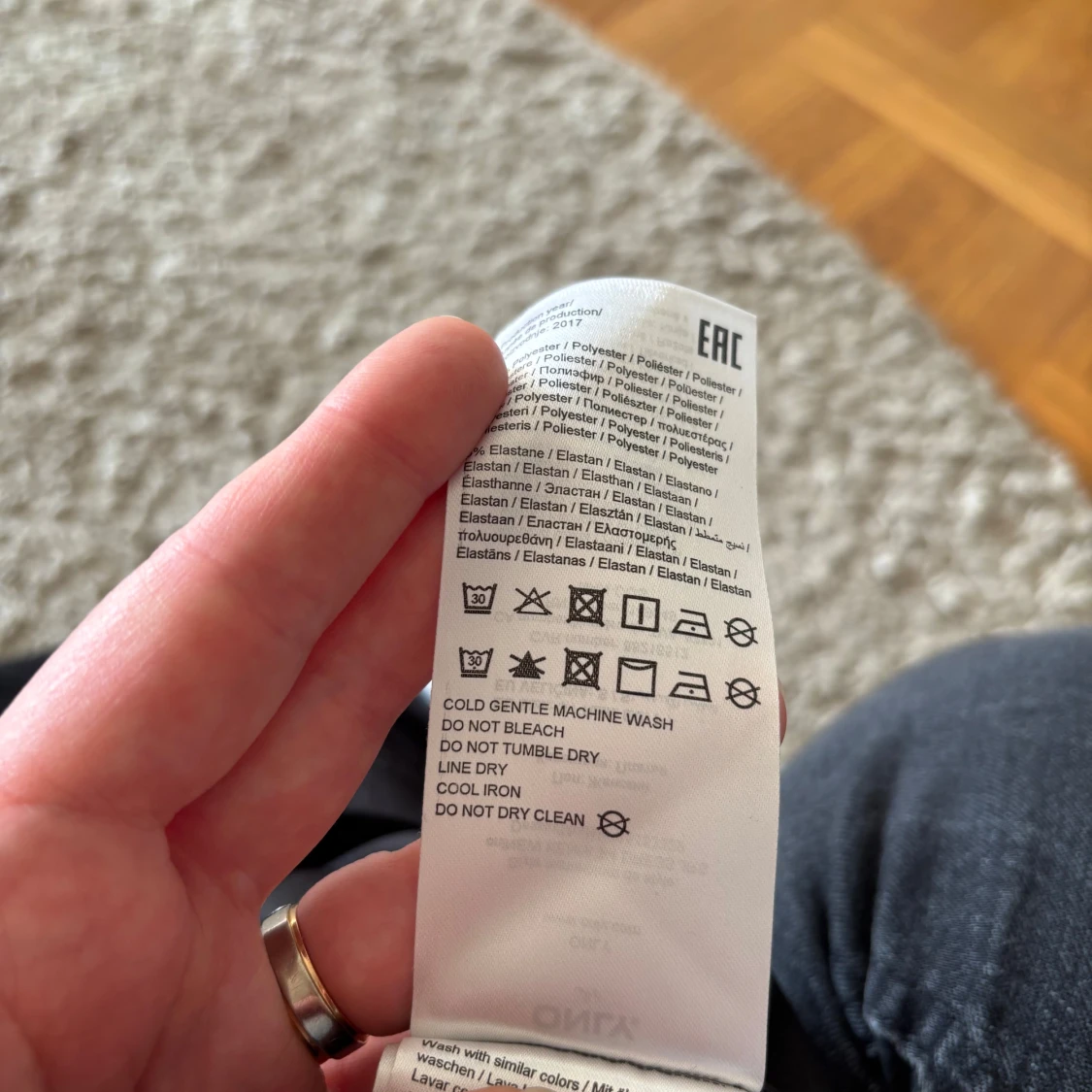 Svart blommig klänning från ONLY - 4