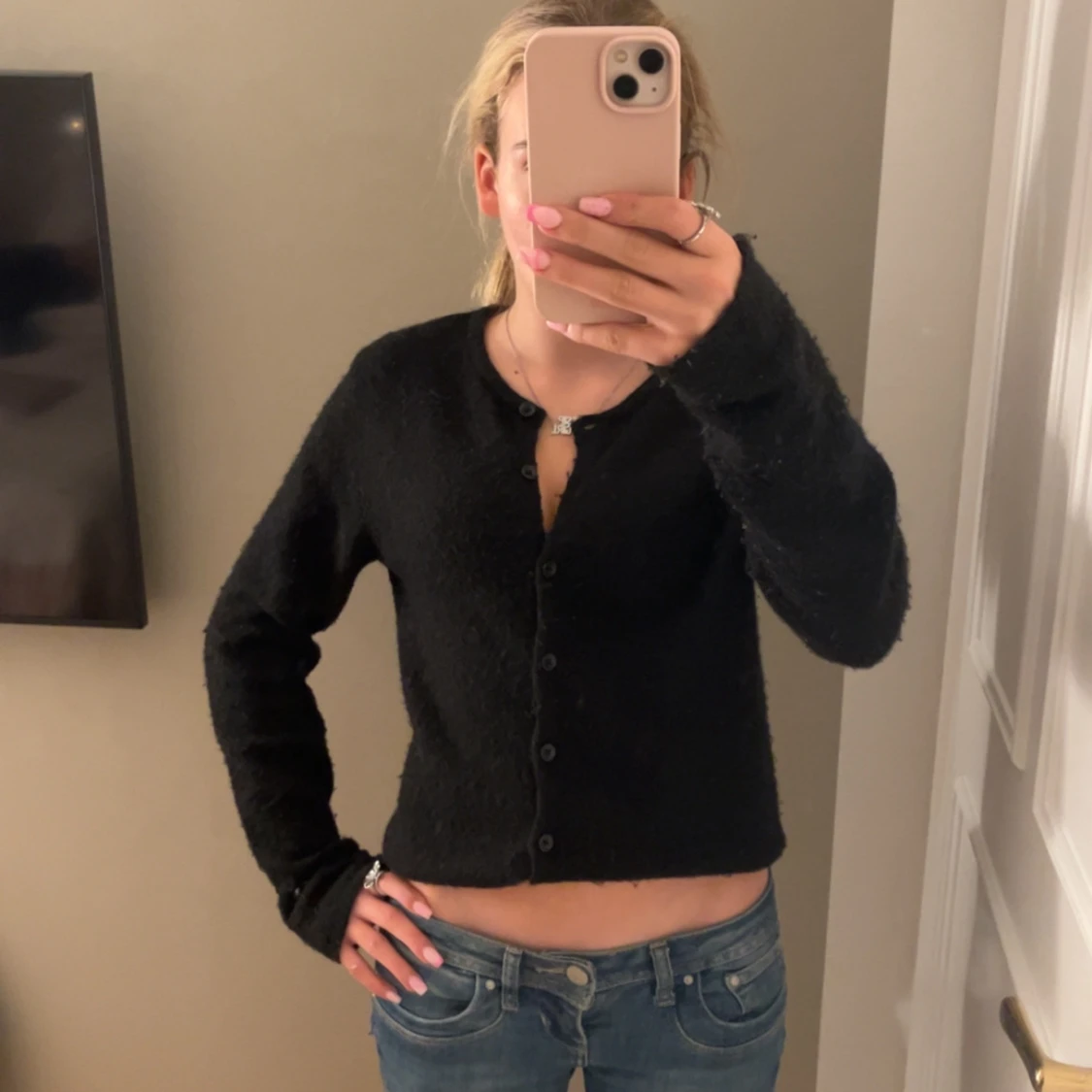 Mysig kofta från gina tricot 