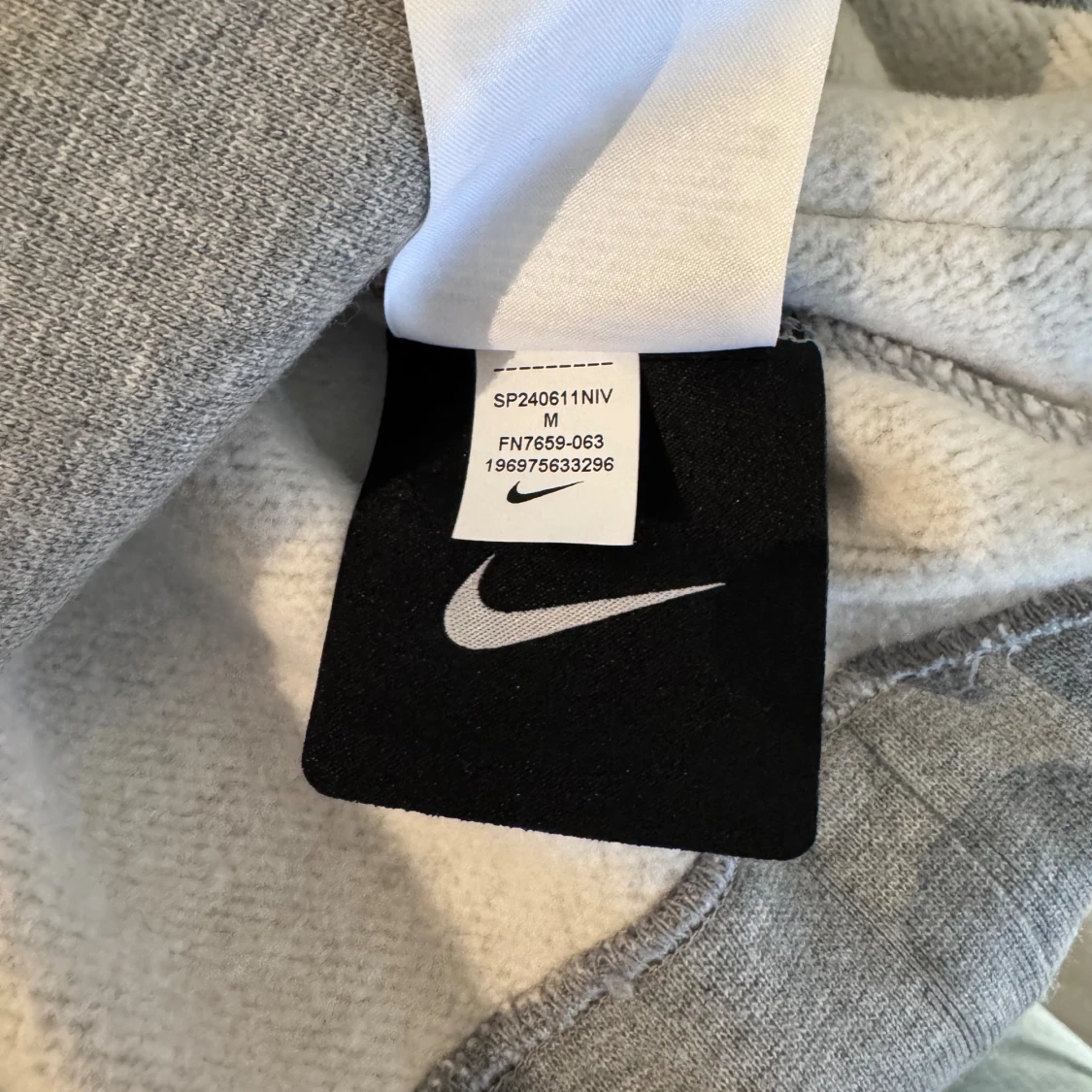 Grå NOCTA x Nike hoodie  - 4