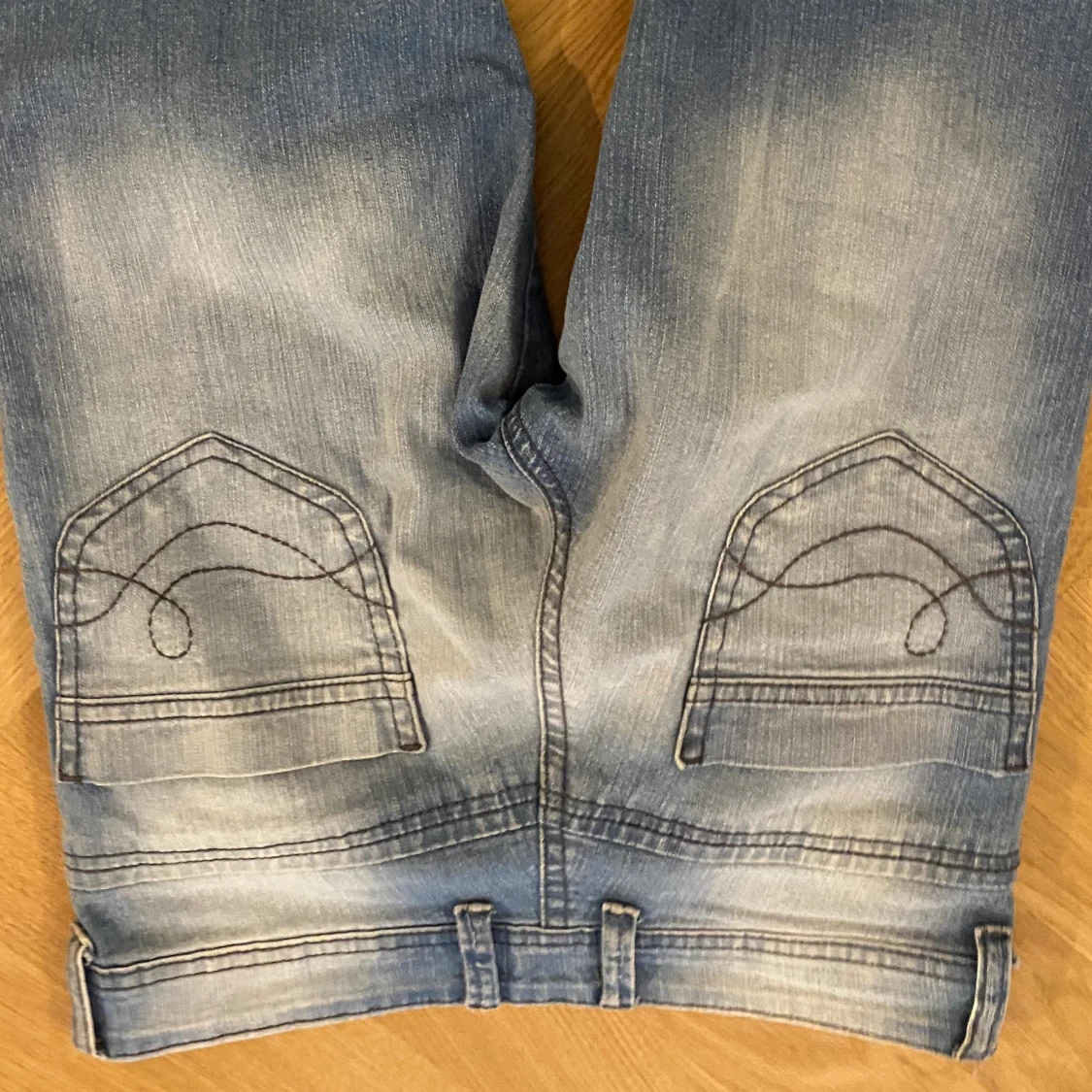 Lågmidjade vintage jeans - 3