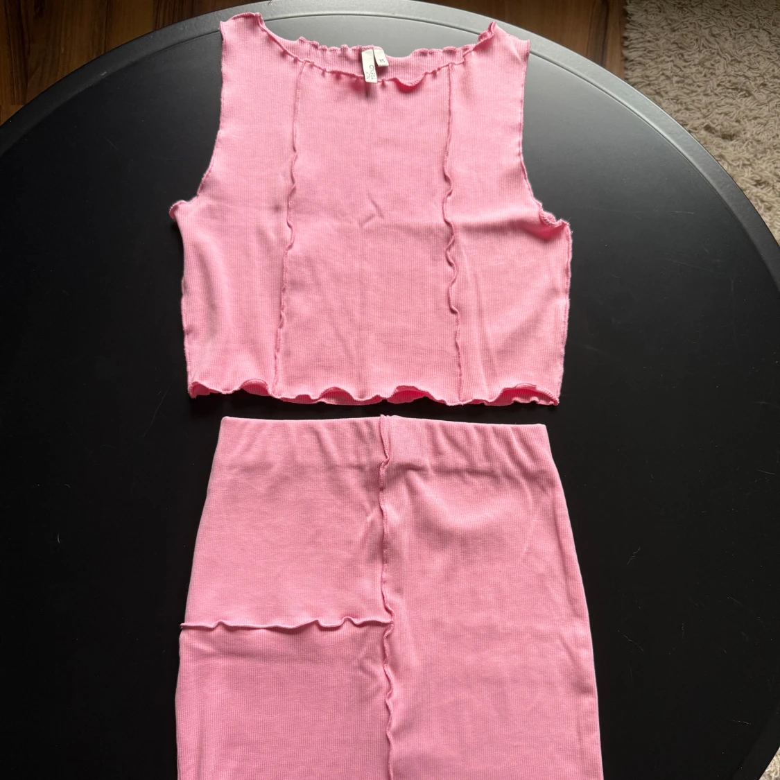 Rosa set kjol och top - 1