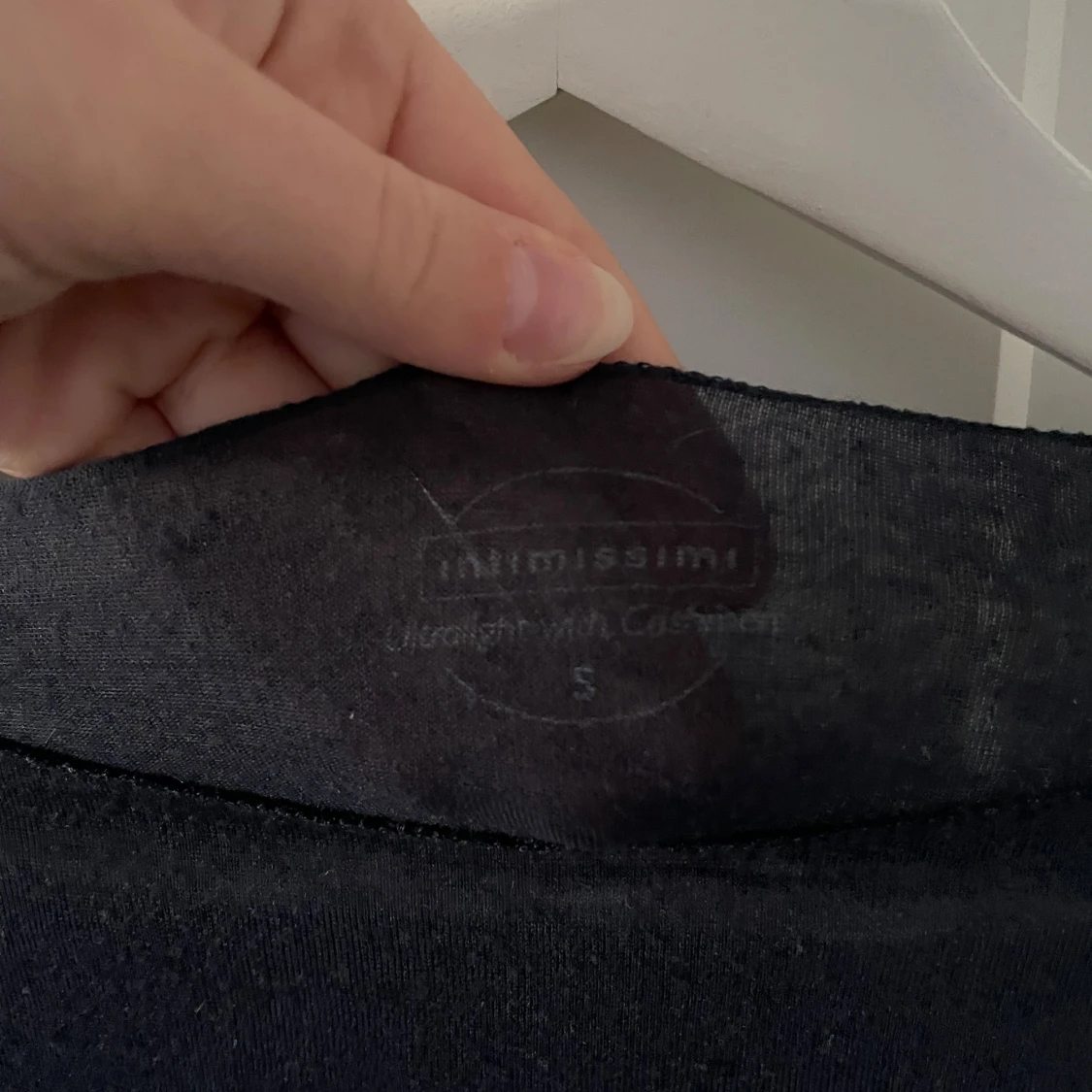 Svart långärmad tröja från Intimissimi - 1