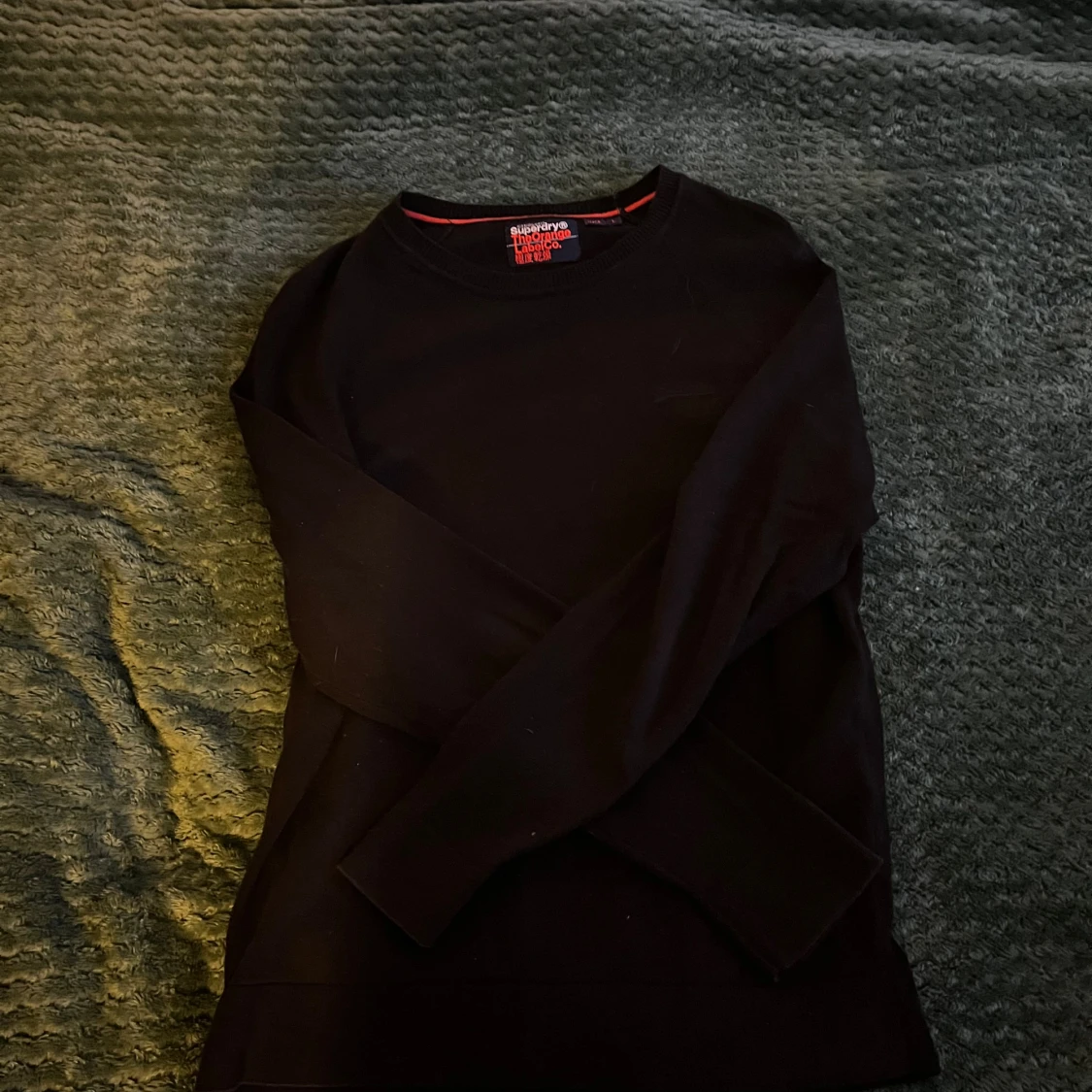 Svart tröja från Superdry Orange Label