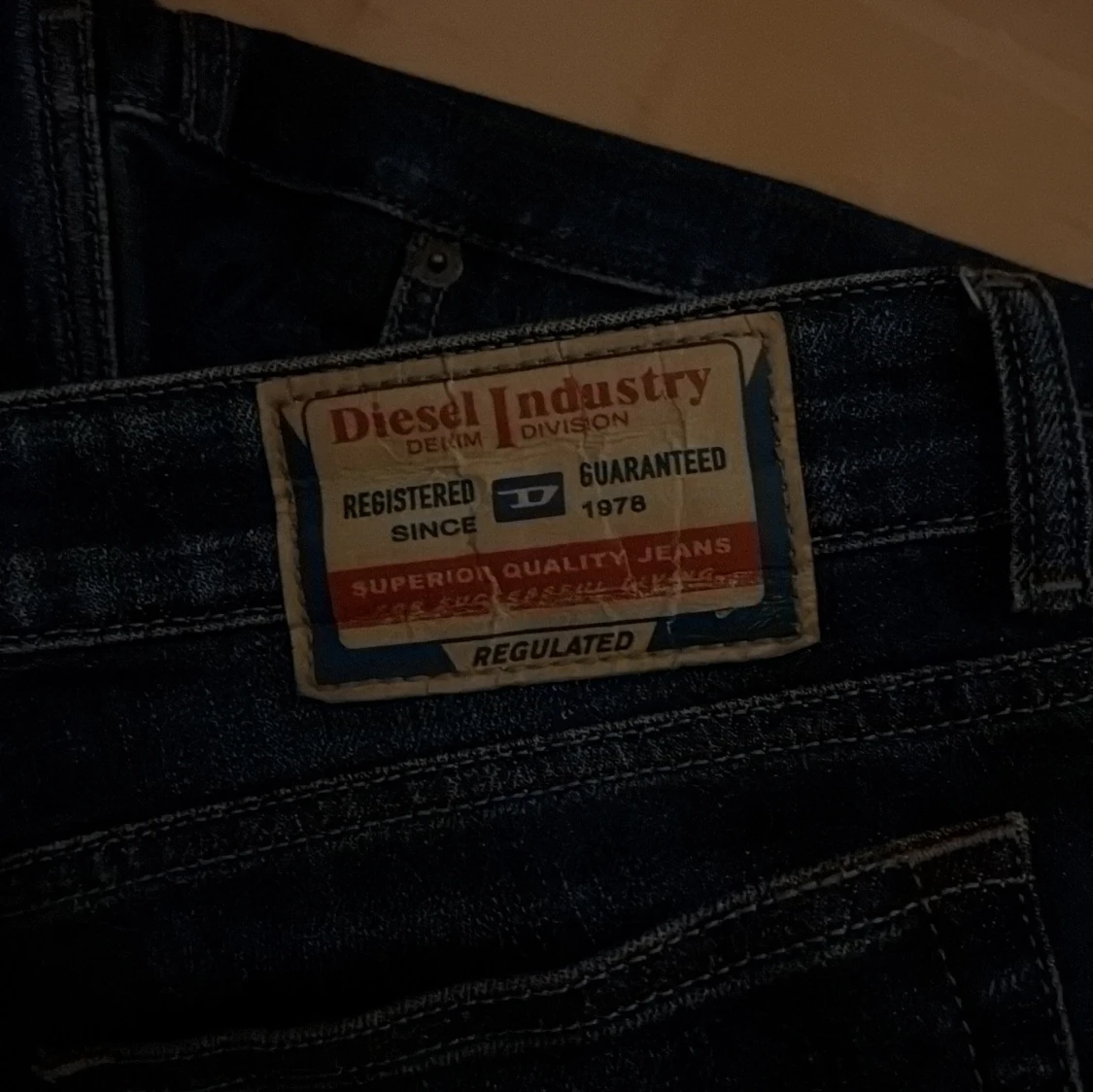 Diesel bootcut jeans mörkblå - 2