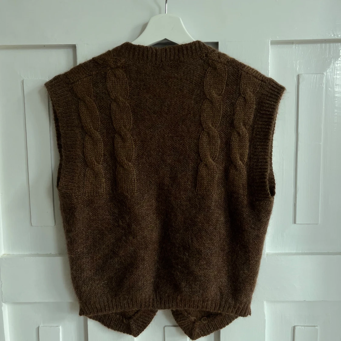 Brun stickad väst från Valentino Miss V - 2