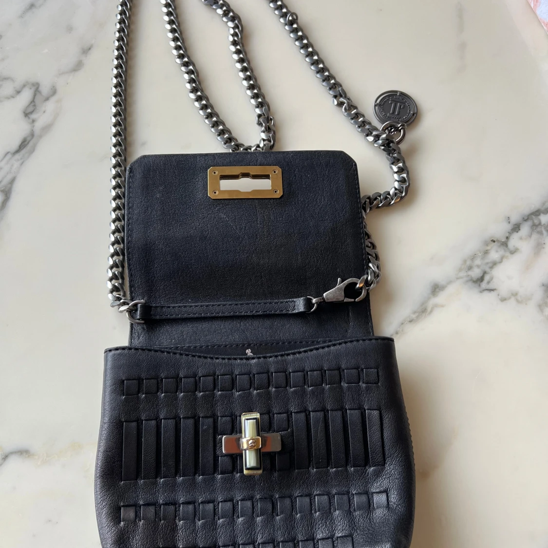 Svart axelväska från Lanvin  - 1