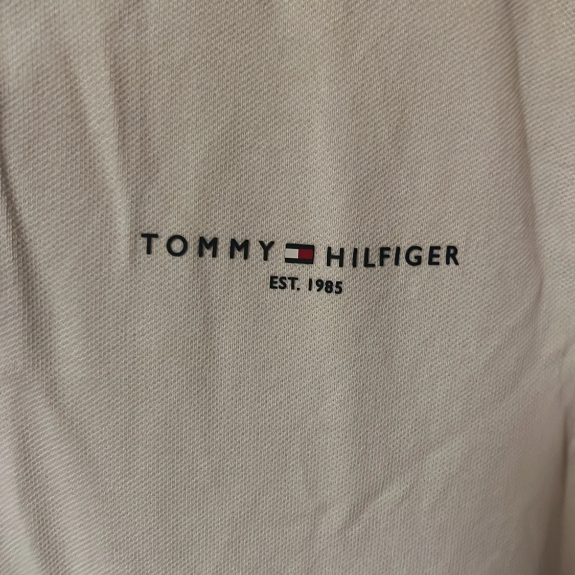 Vit pikétröja Tommy Hilfiger M - 1