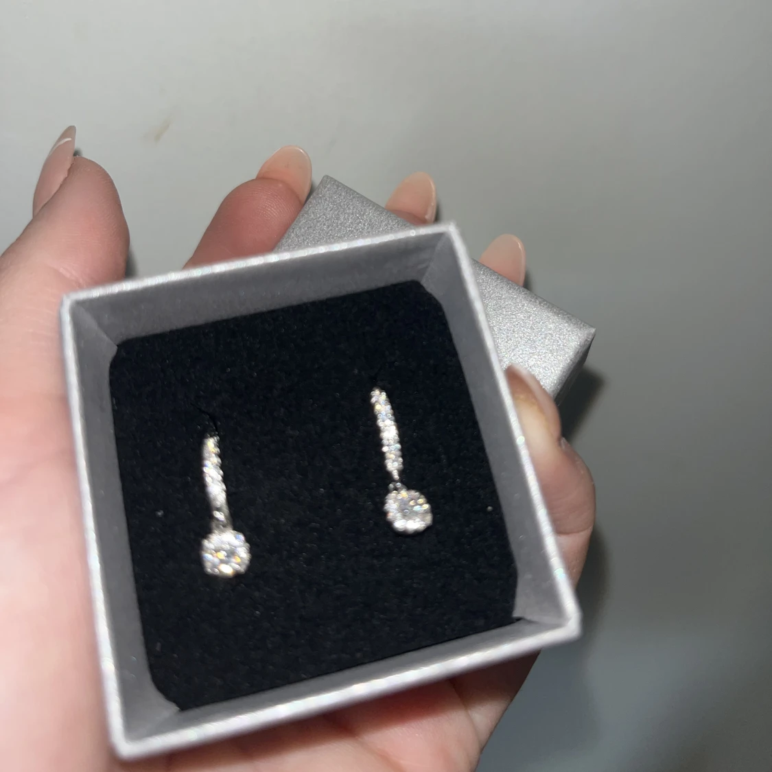 Superfina silver örhängen  - 90