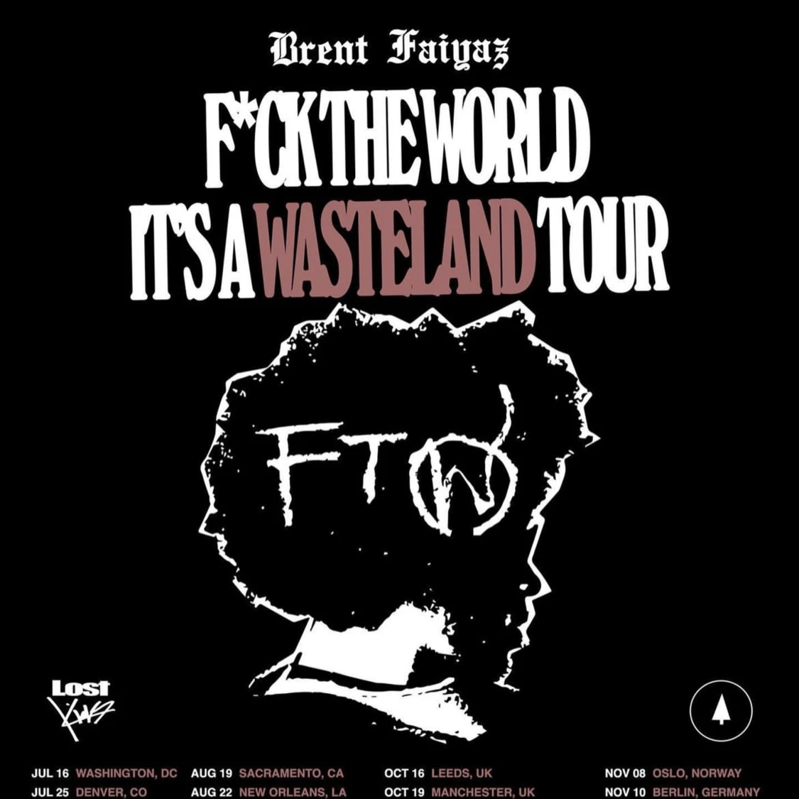 Brent faiyaz biljetter