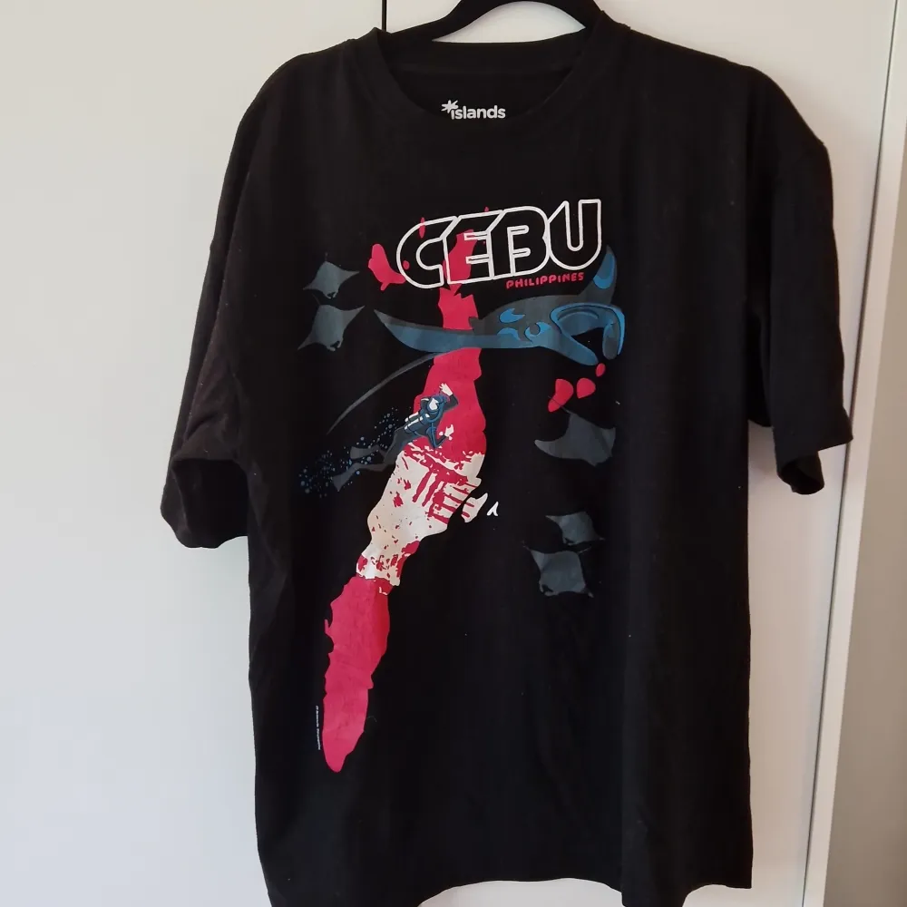 Köpt från Beyond Retro, använd någon enstaka gång efter det. T-shirts.